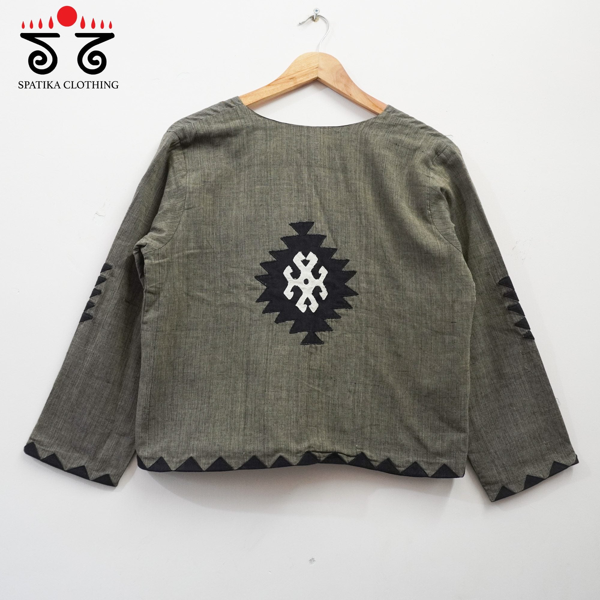 Handcrafted Applique Jacket