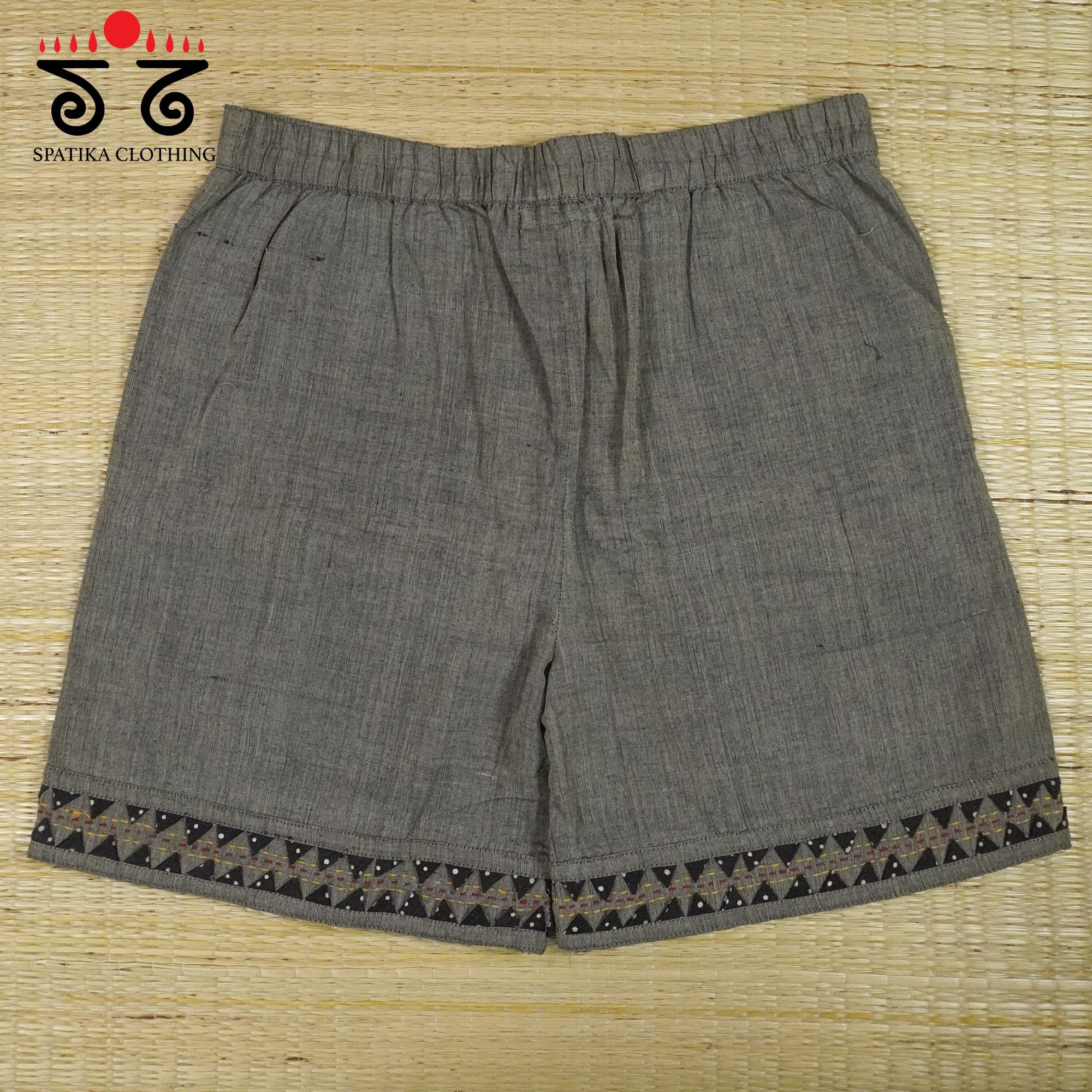 Applique Kanthawork Shorts