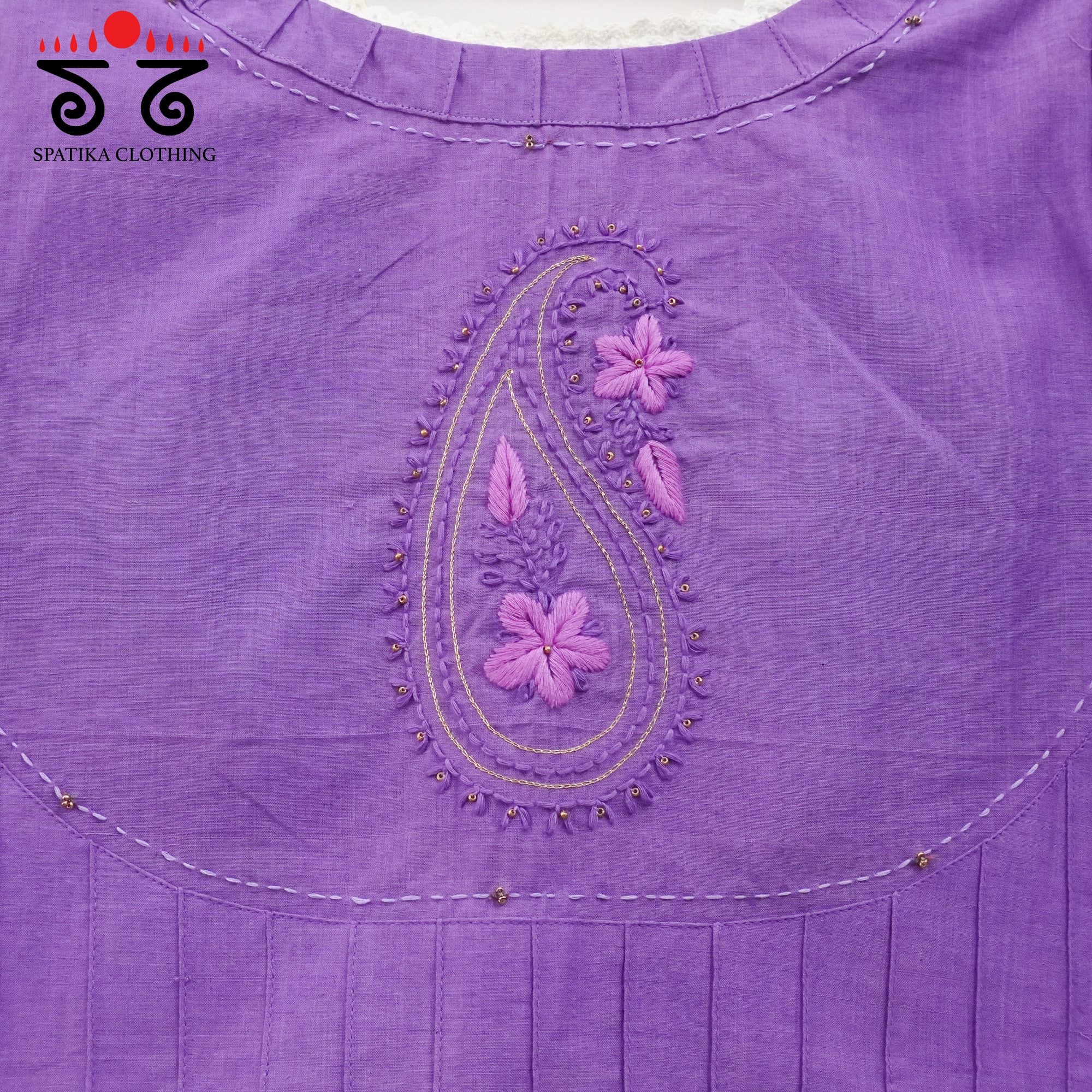 The Chikan & Lace Blouse