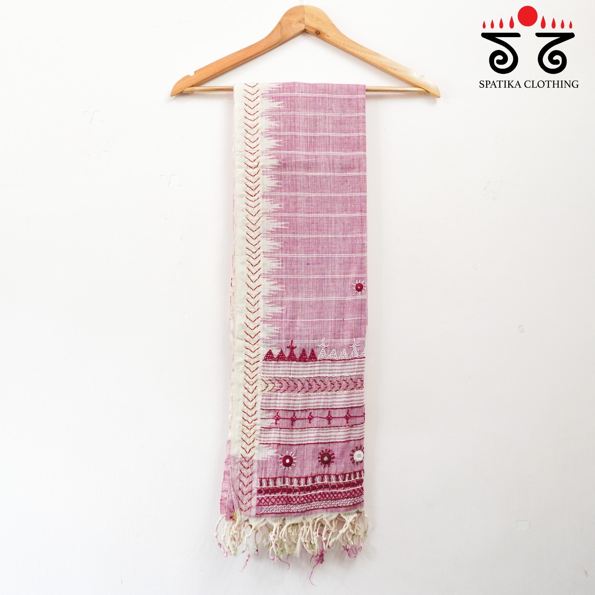 Ponduru Hand Embroidered Dupatta