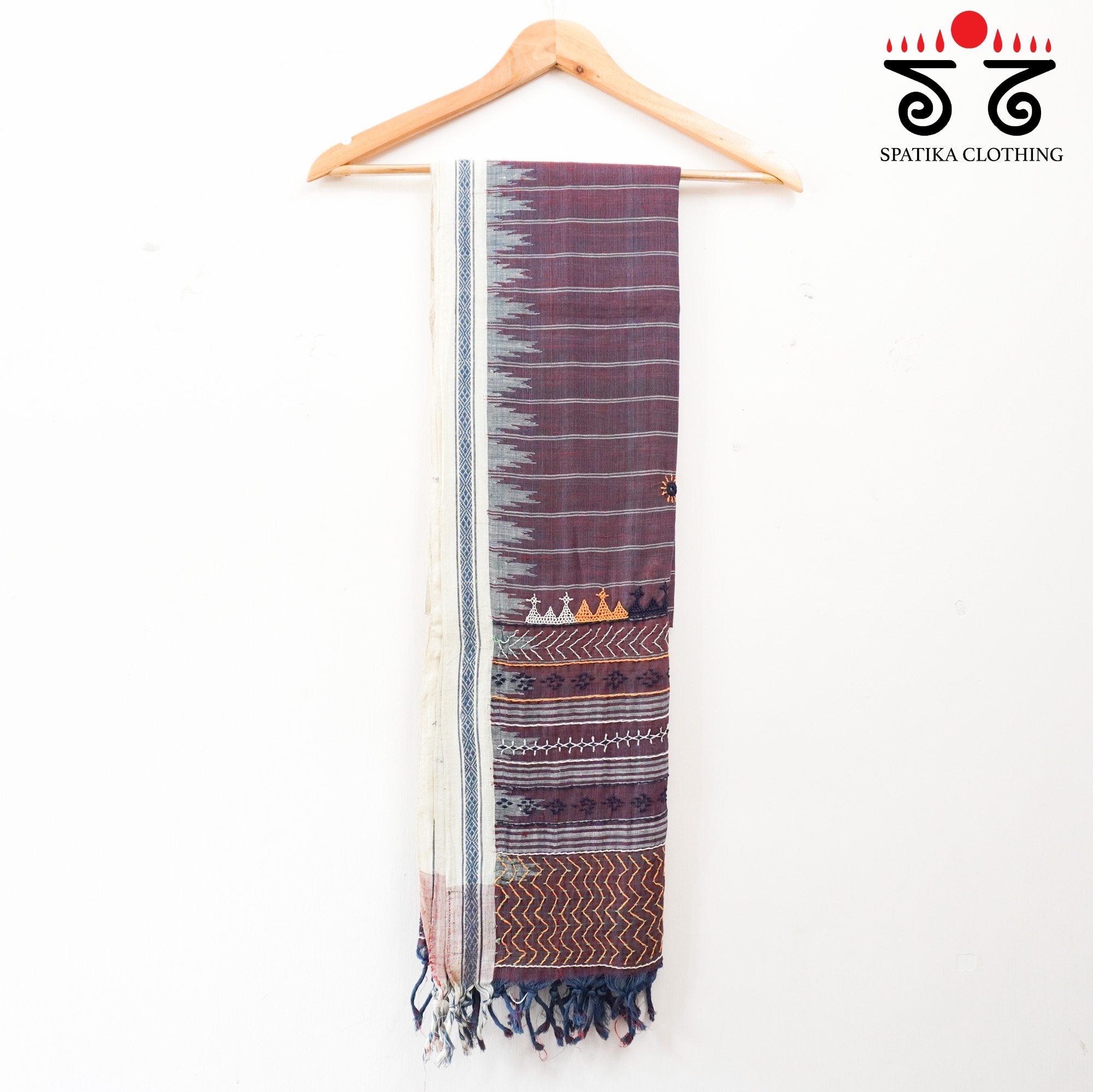 Ponduru Hand Embroidered Dupatta