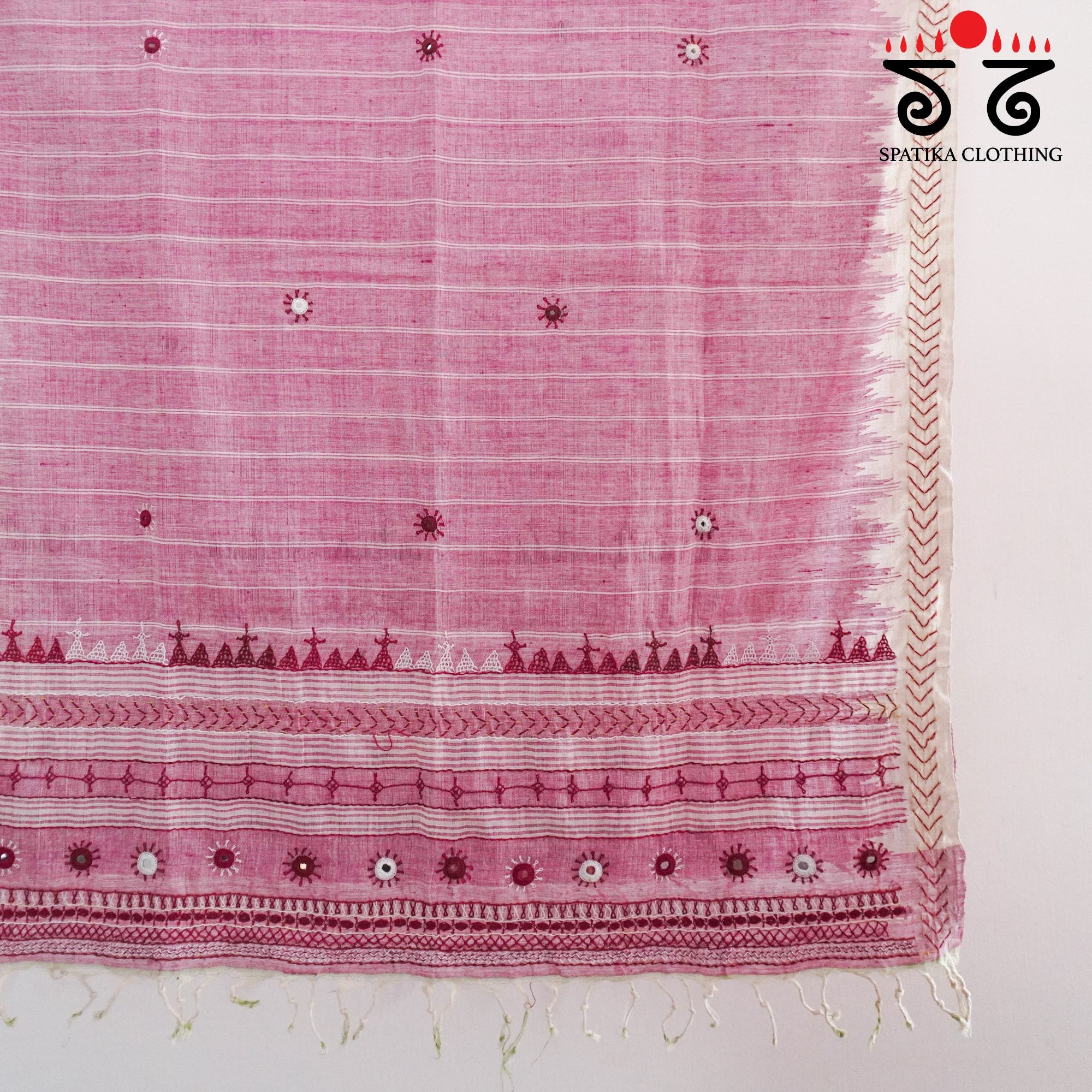 Ponduru Hand Embroidered Dupatta