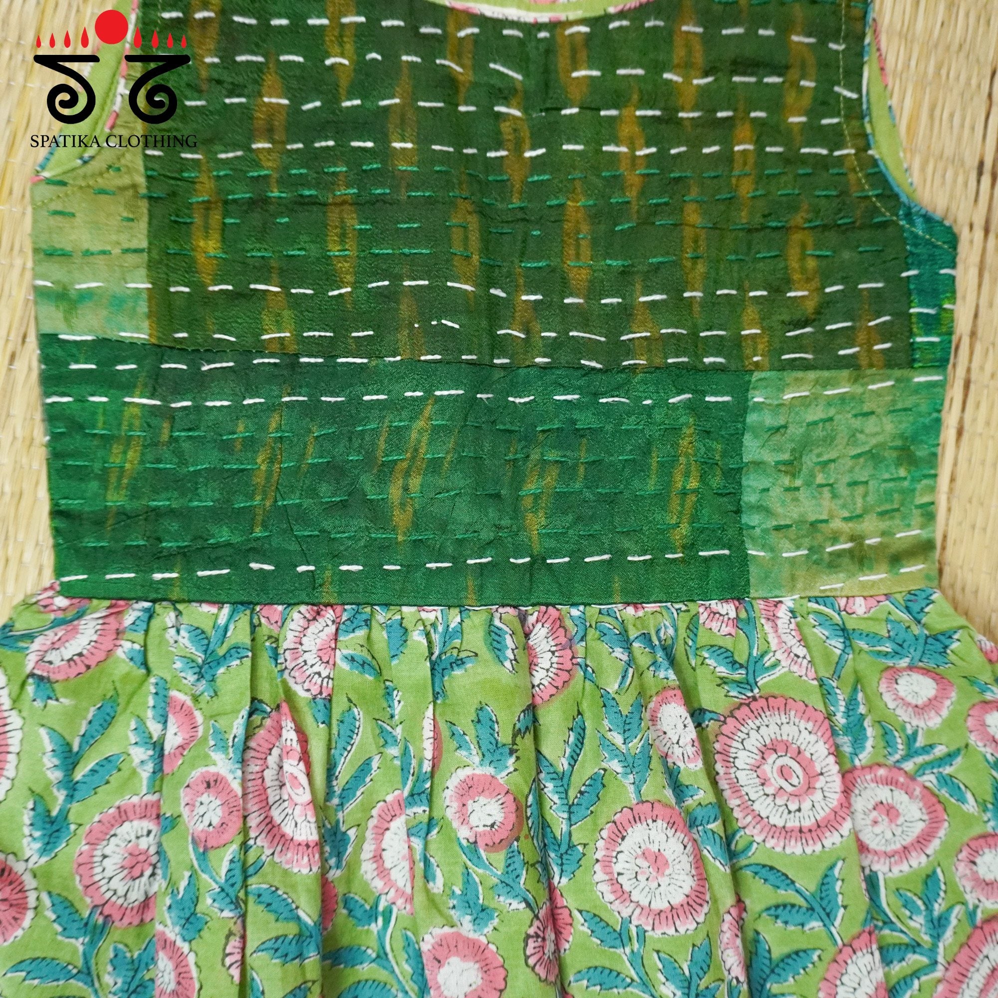 Handcrafted kids frock - New!