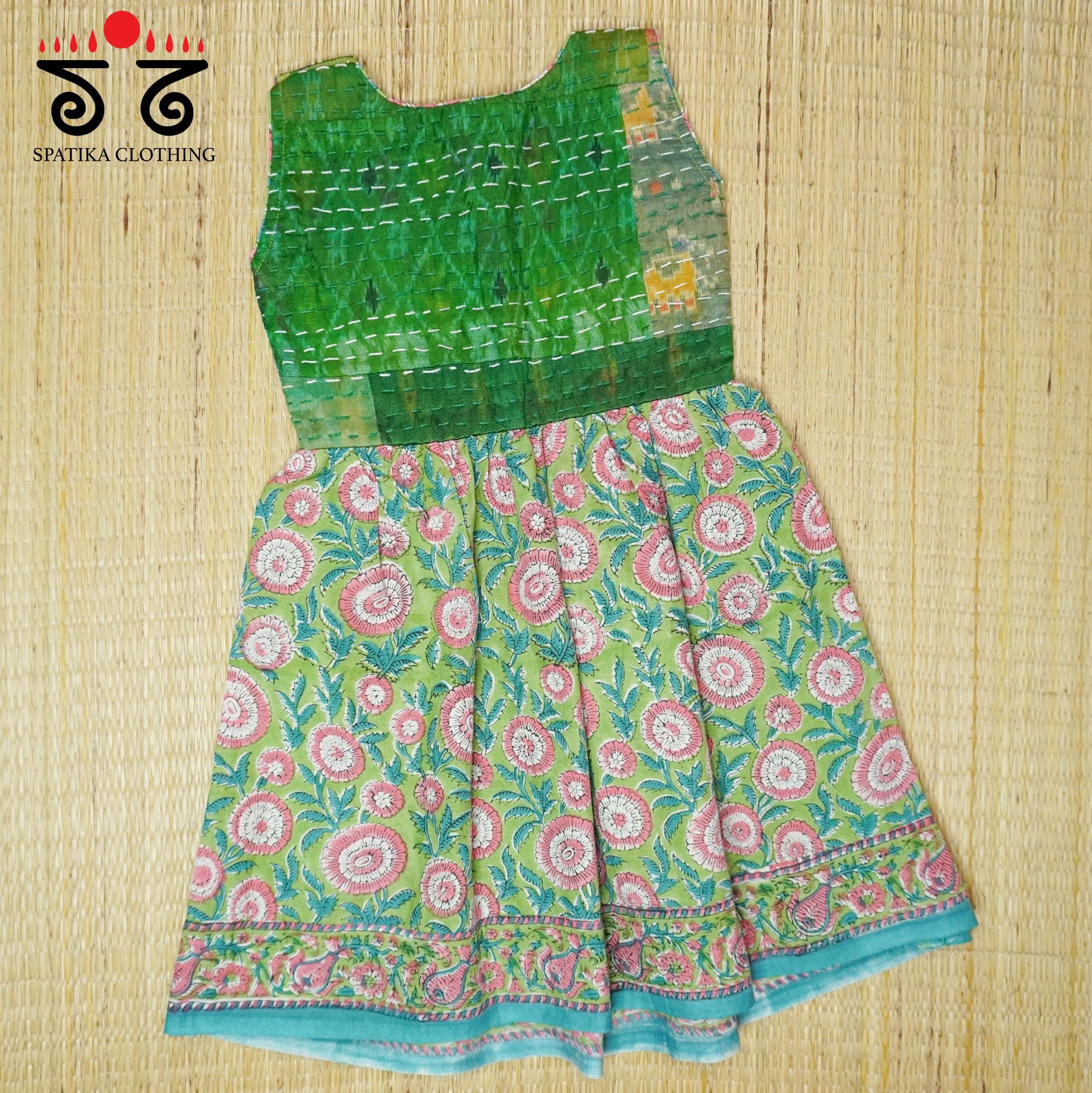Handcrafted kids frock - New!