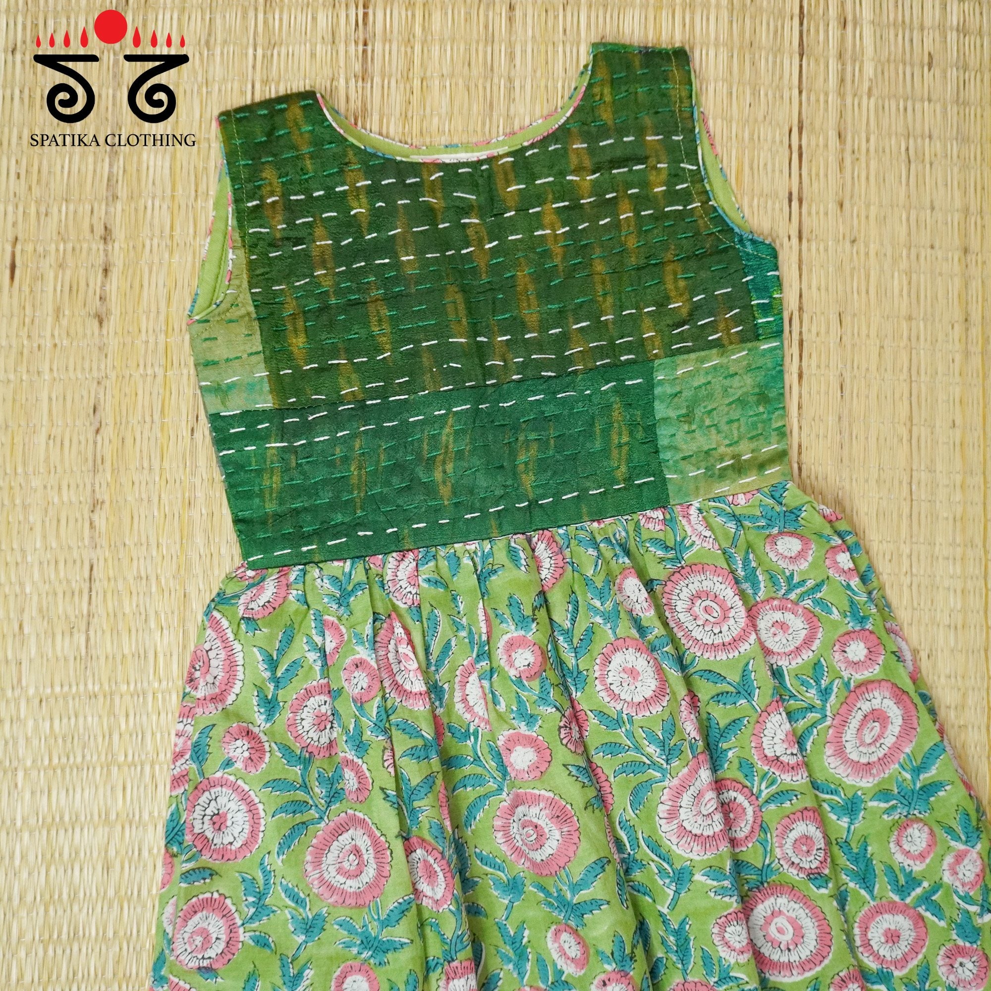 Handcrafted kids frock - New!