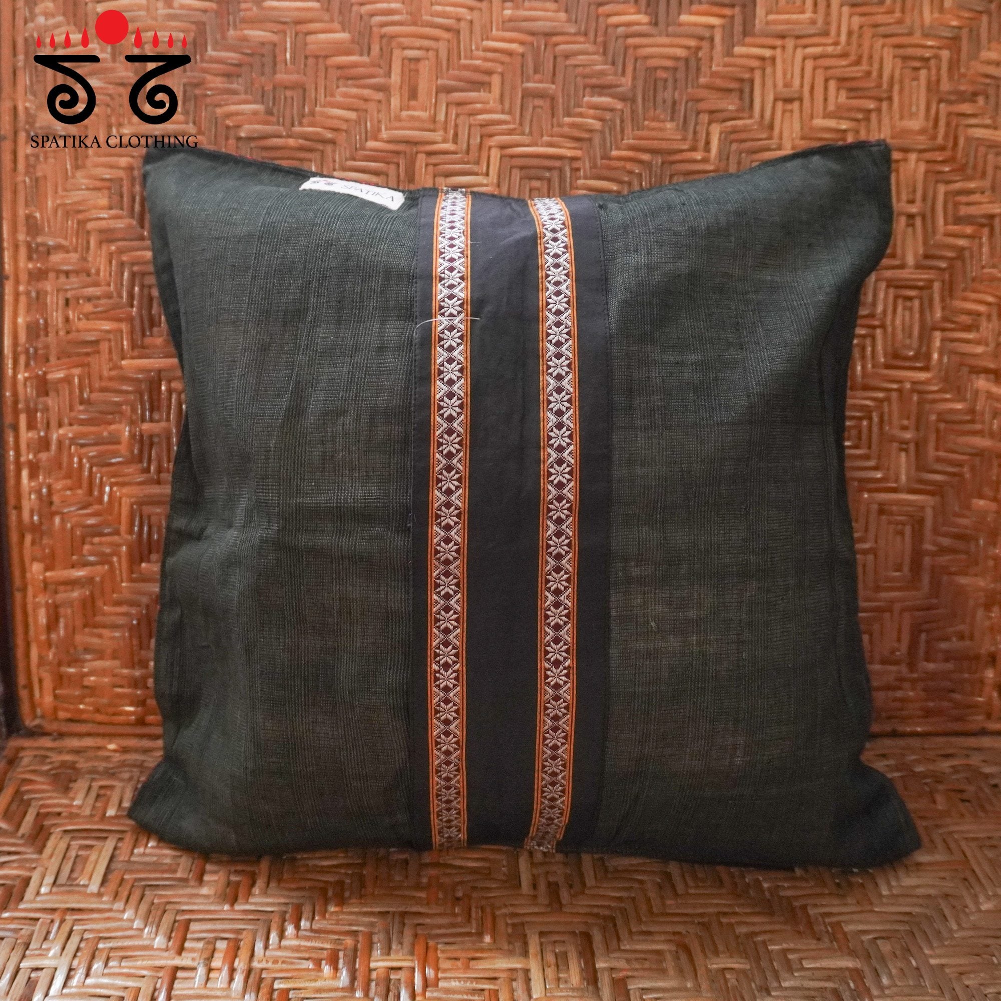 Hand Embroidered Ilkal Cushion Covers