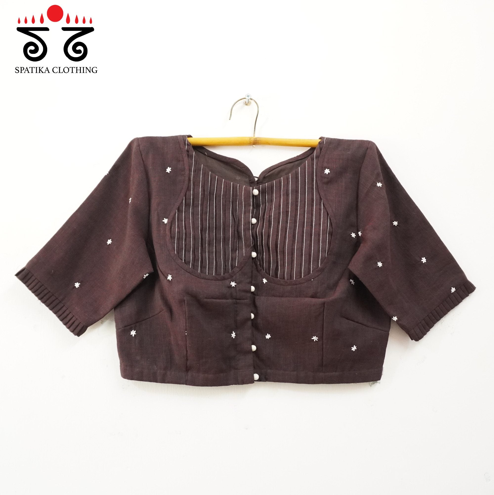 Boondhi-Handcrafted Blouse