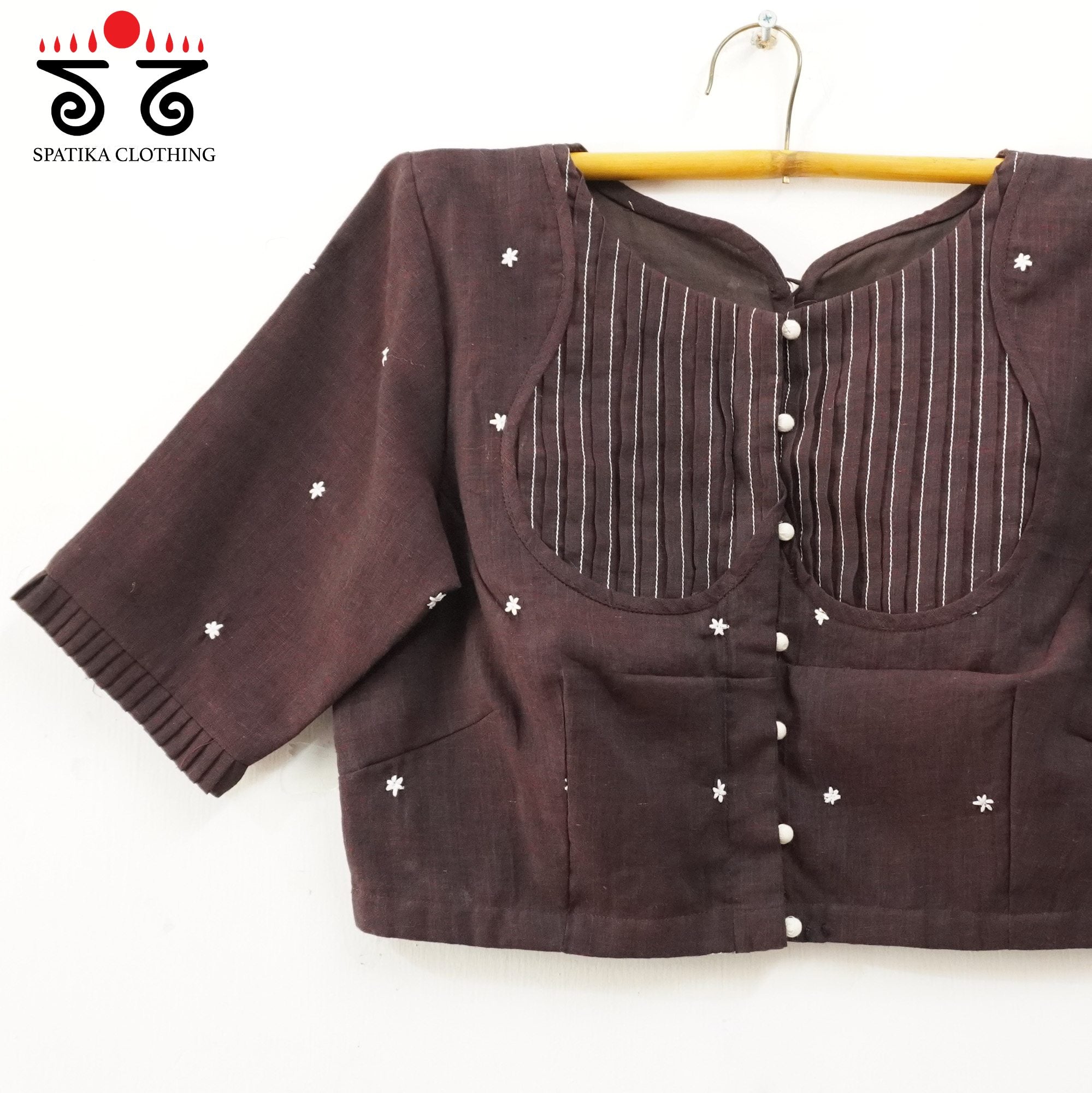 Boondhi-Handcrafted Blouse