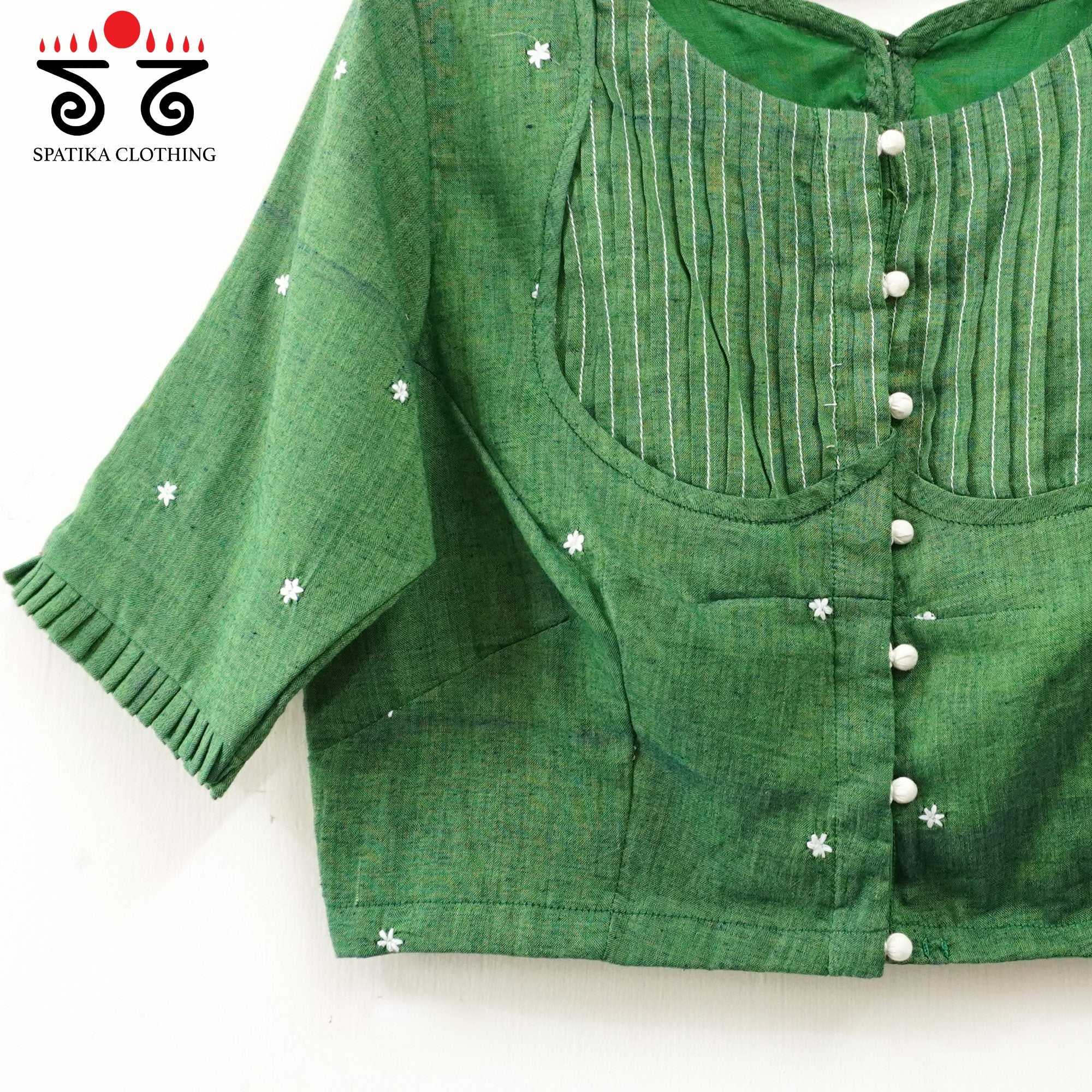 Boondhi-Handcrafted Blouse