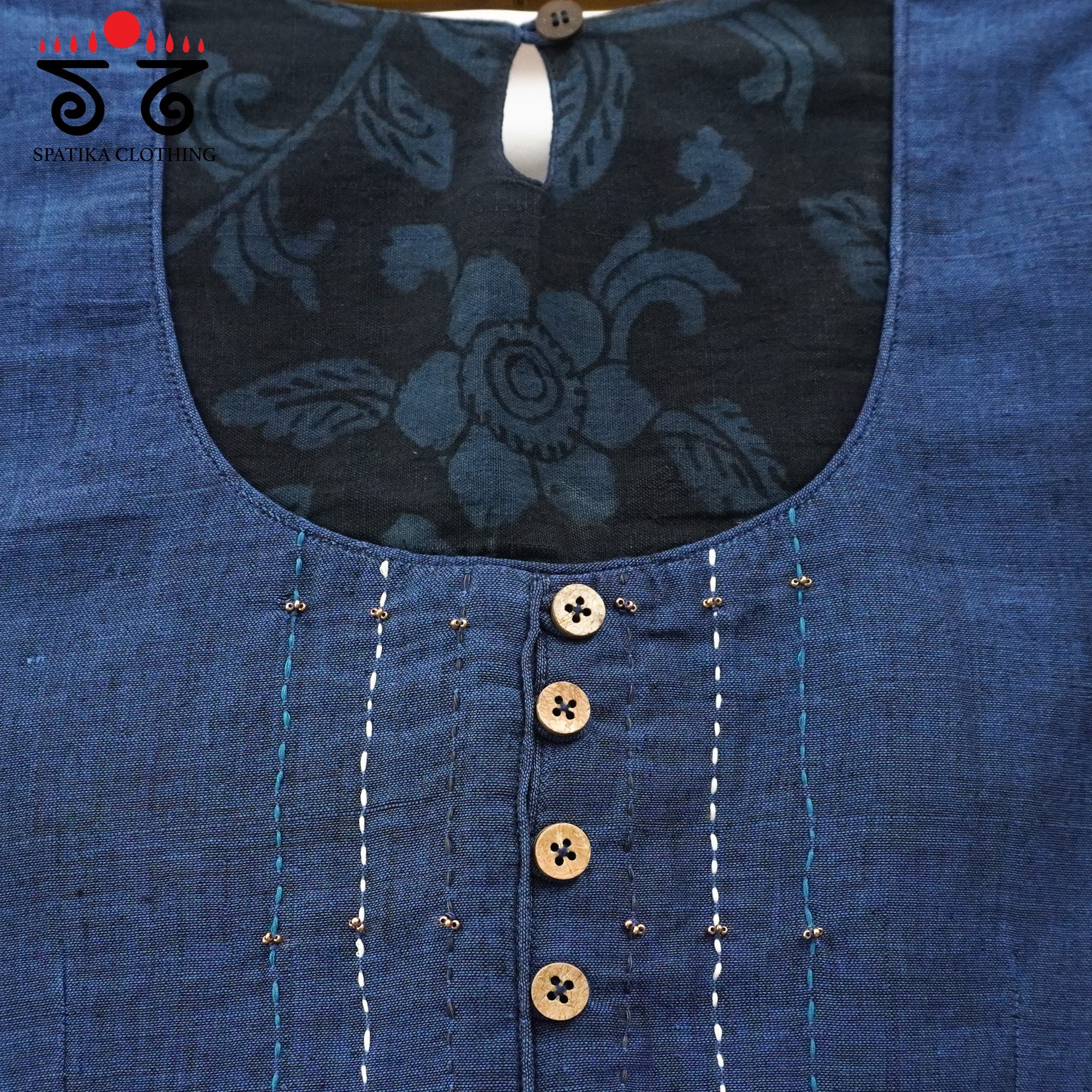 The Kalamkari Ilkal Yoke Blouse
