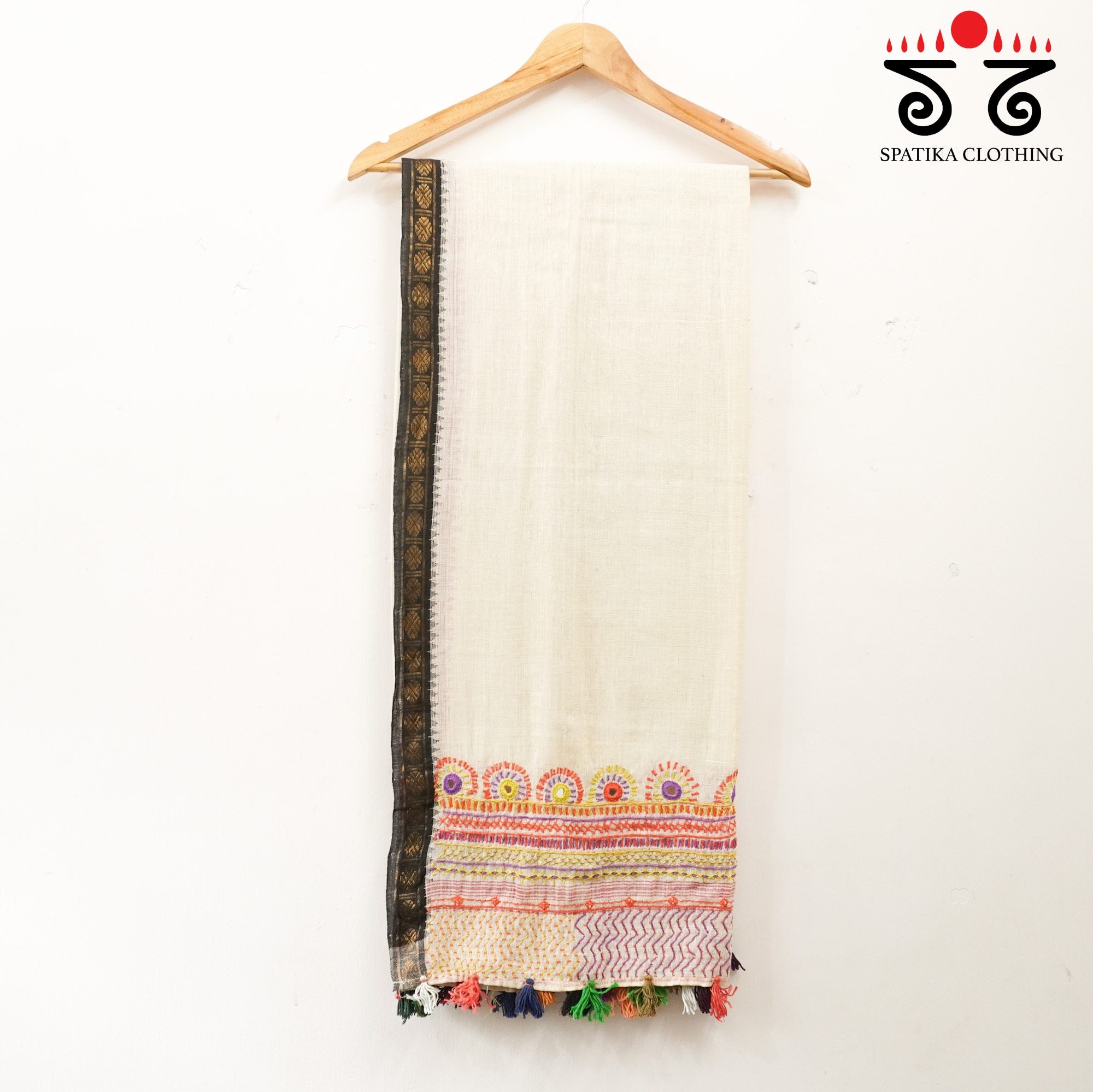 Ponduru Hand Embroidered Dupatta