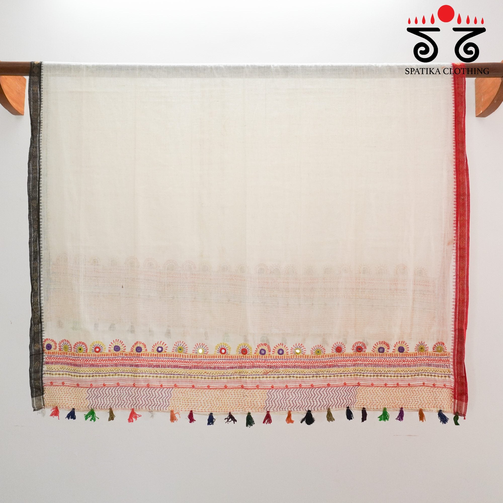 Ponduru Hand Embroidered Dupatta