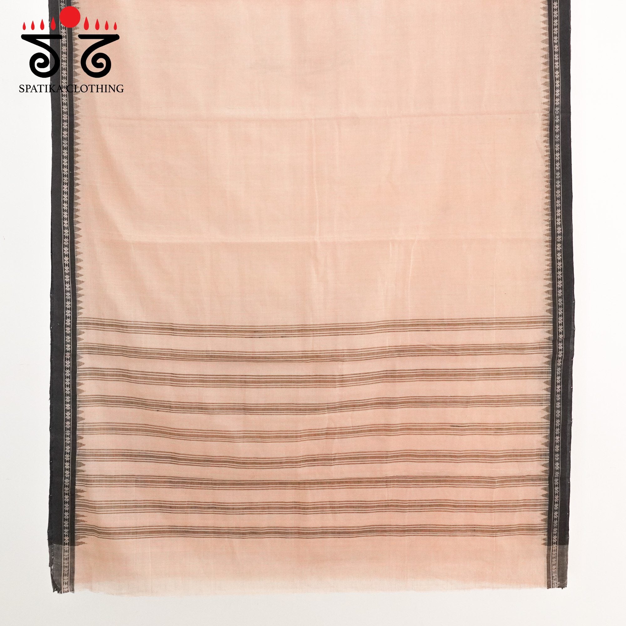 Pink Ponduru Handspun Cotton Saree