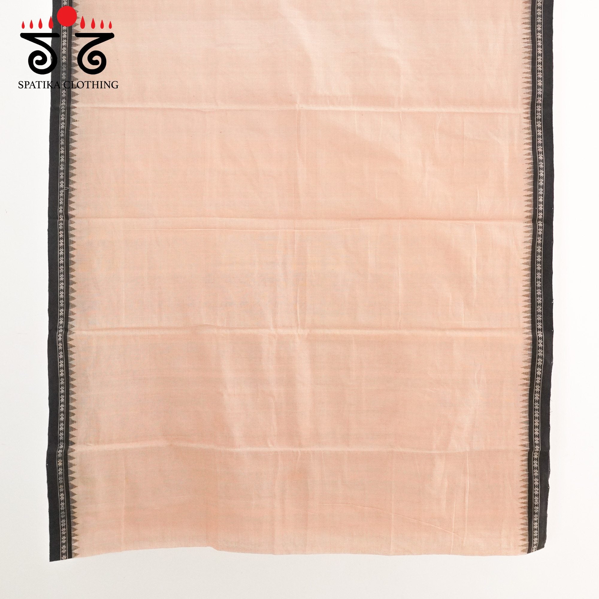 Pink Ponduru Handspun Cotton Saree