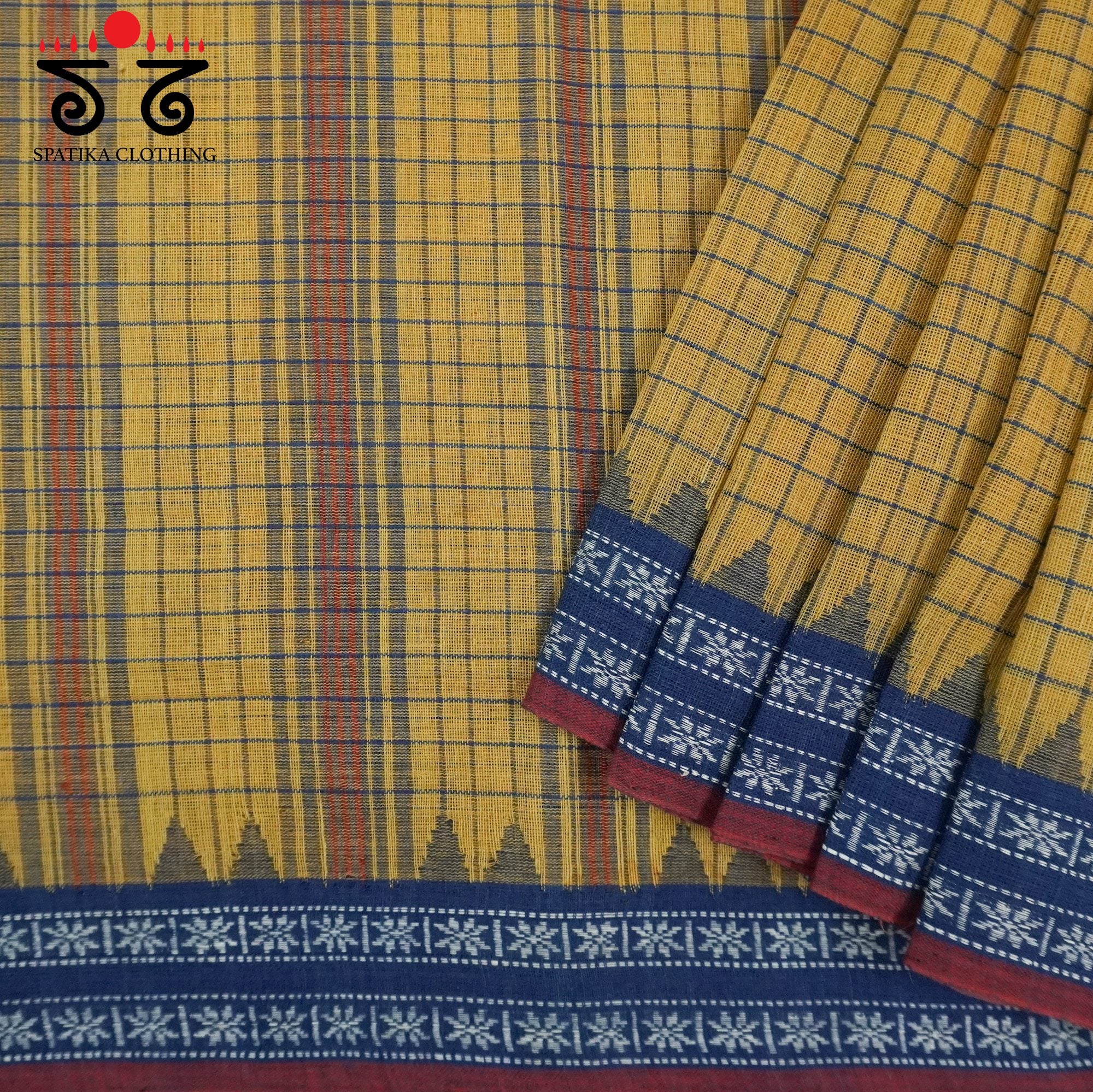 Ponduru Handspun Cotton Saree New!
