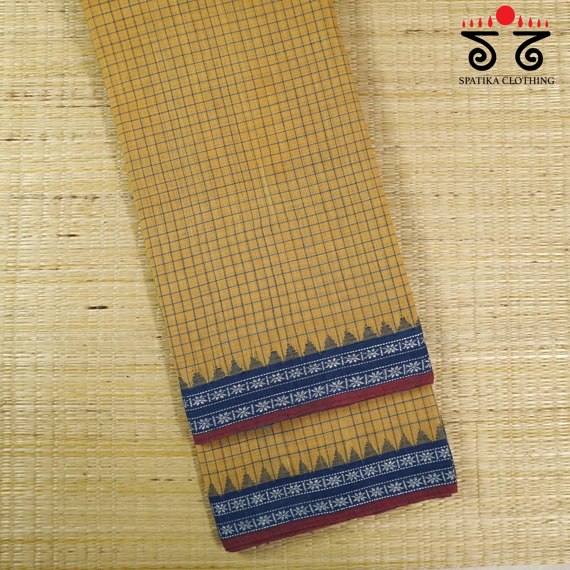 Ponduru Handspun Cotton Saree New!