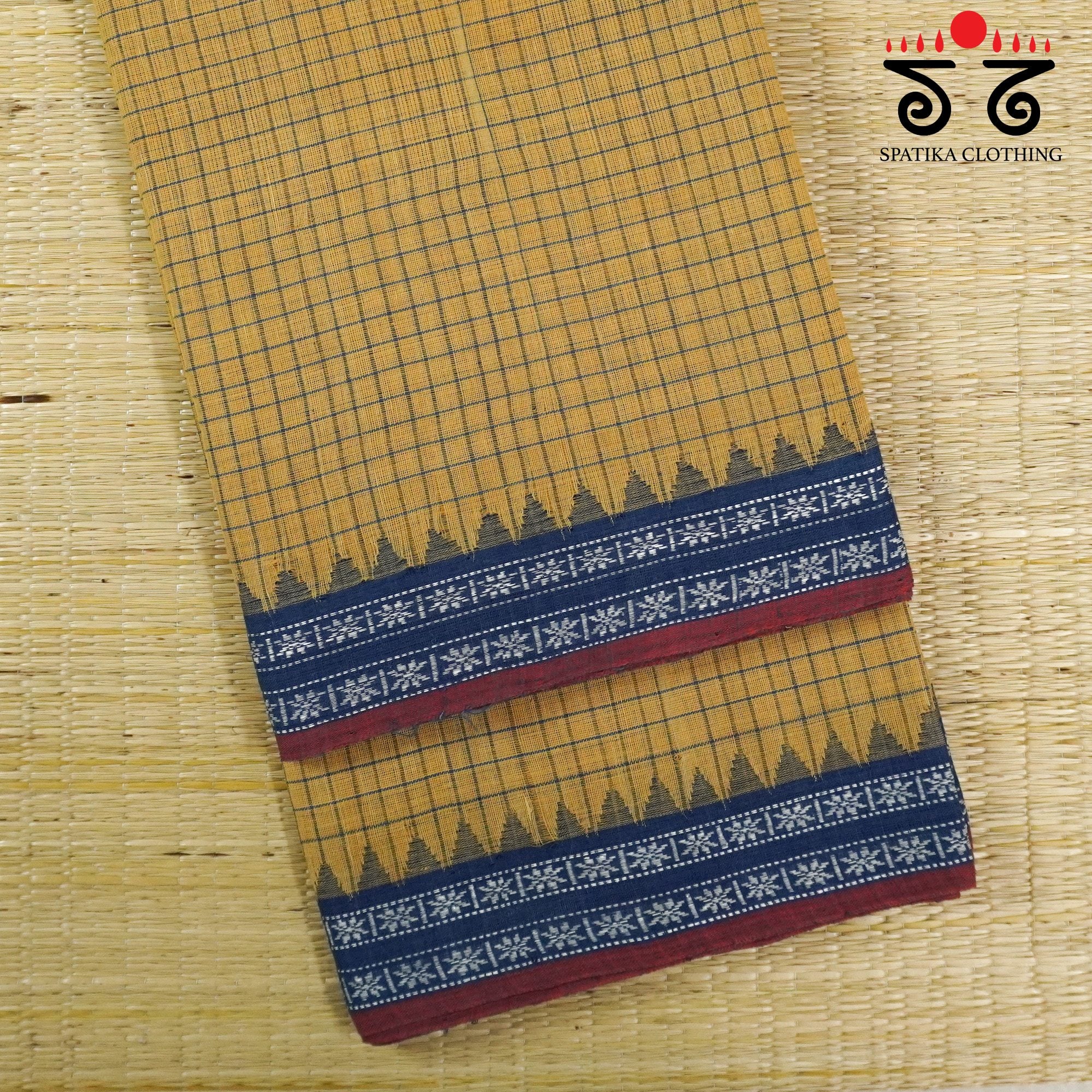 Ponduru Handspun Cotton Saree New!
