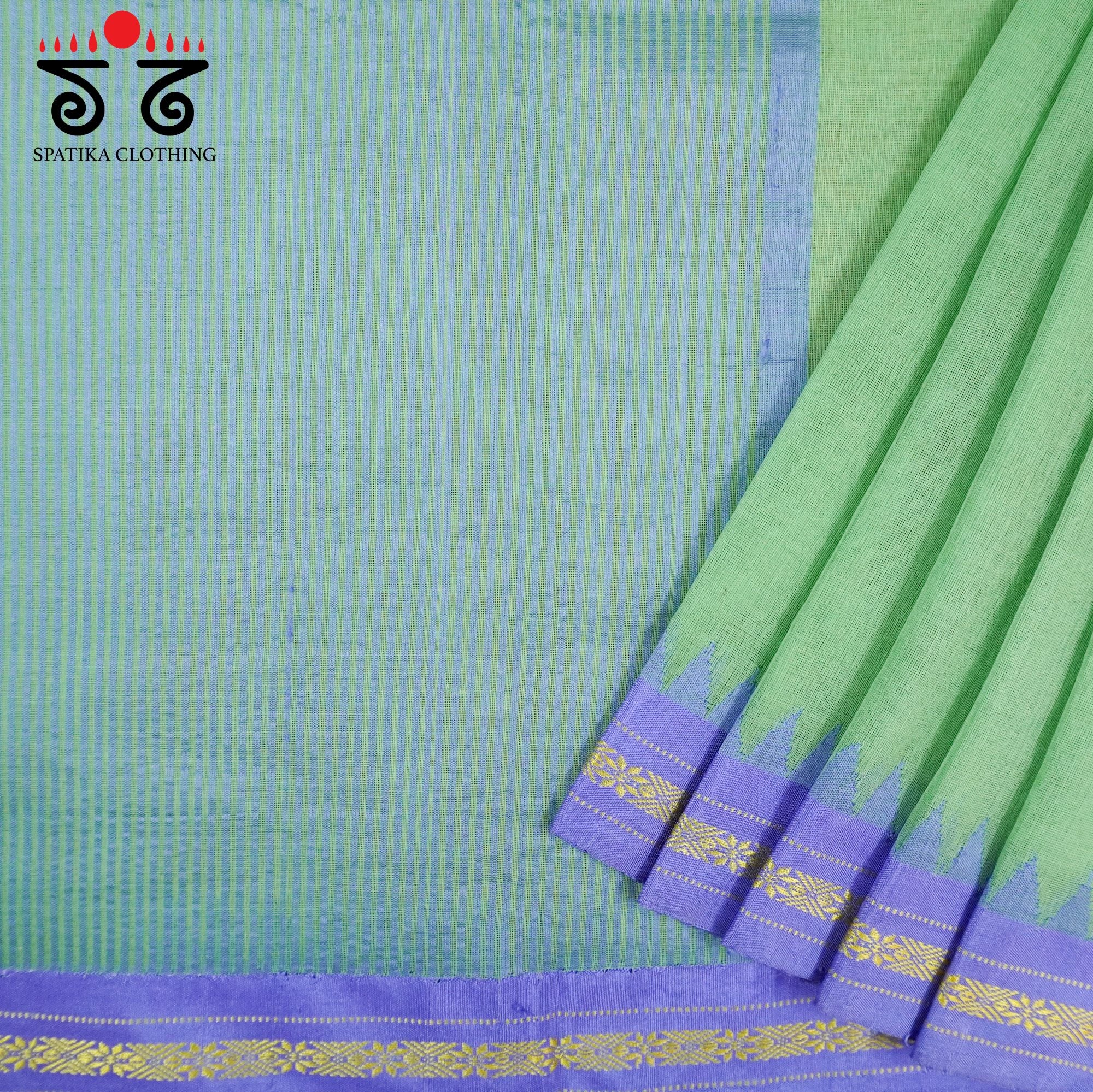 Ponduru Handspun Cotton Saree New!