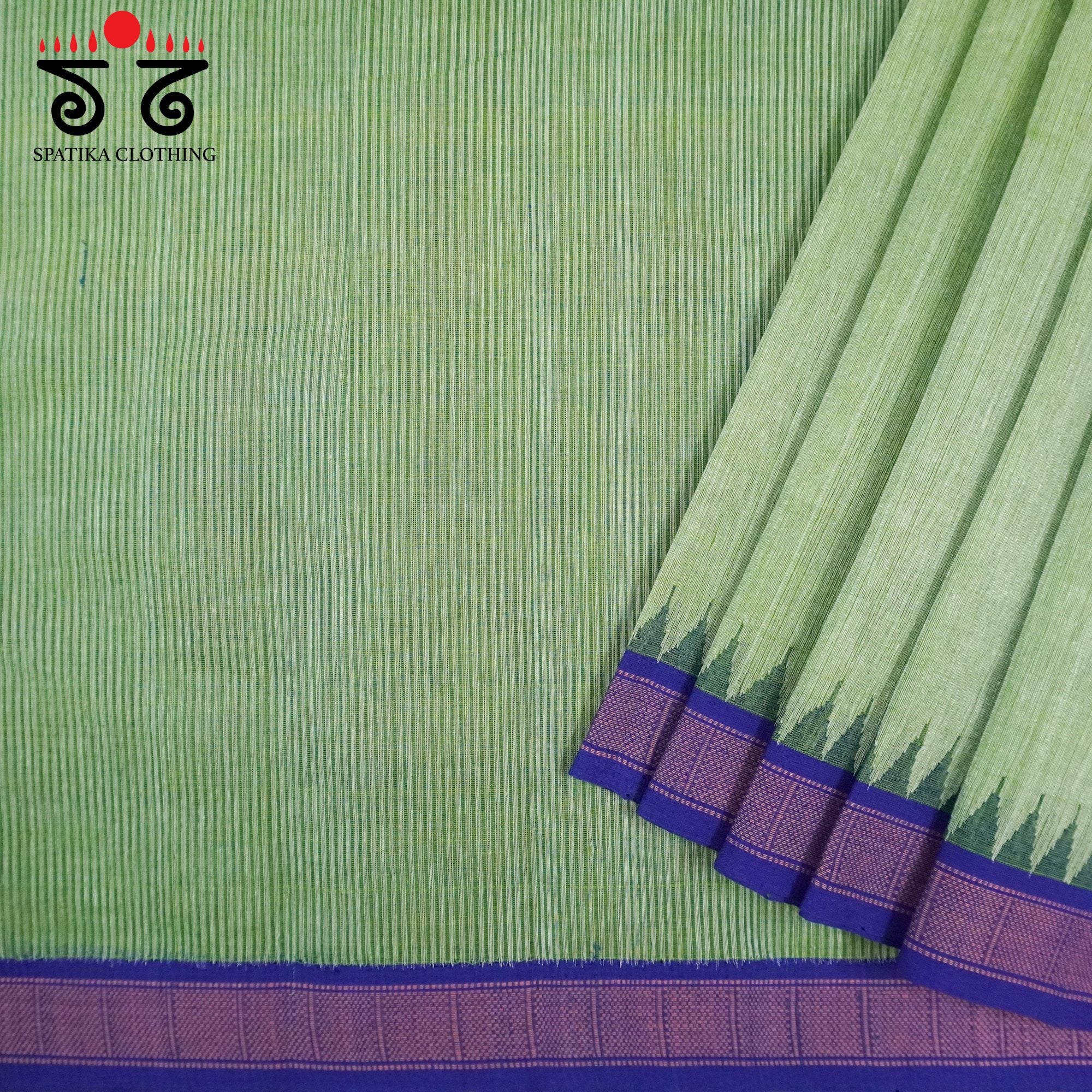 Ponduru Handspun Cotton Saree New!