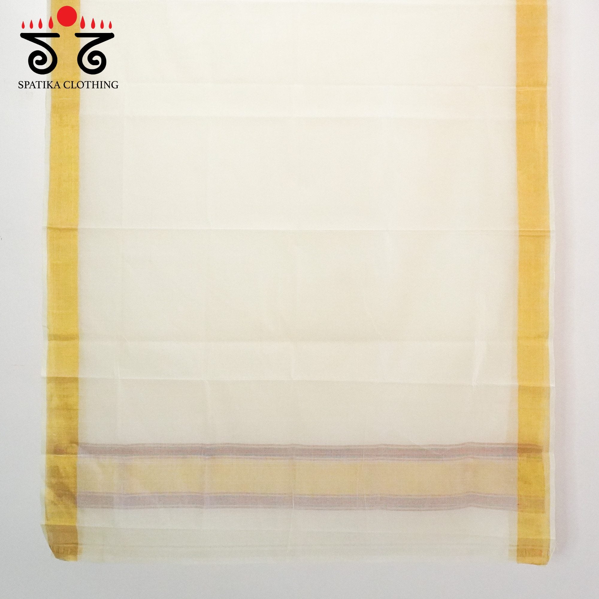 Kerala Kasavu Handloom Cotton Saree