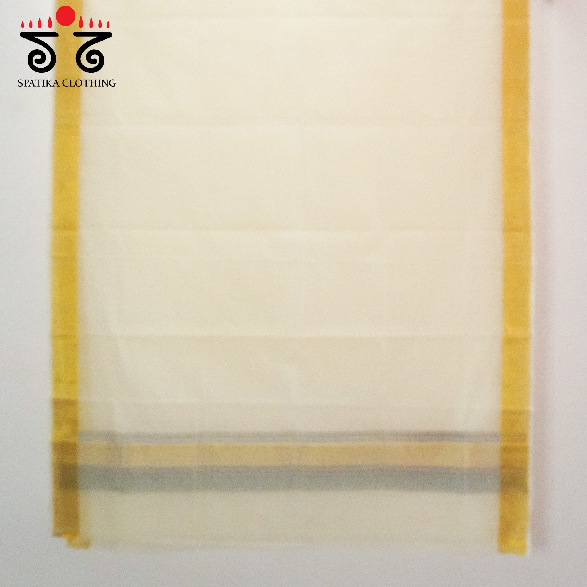 Kerala Kasavu Handloom Cotton Saree