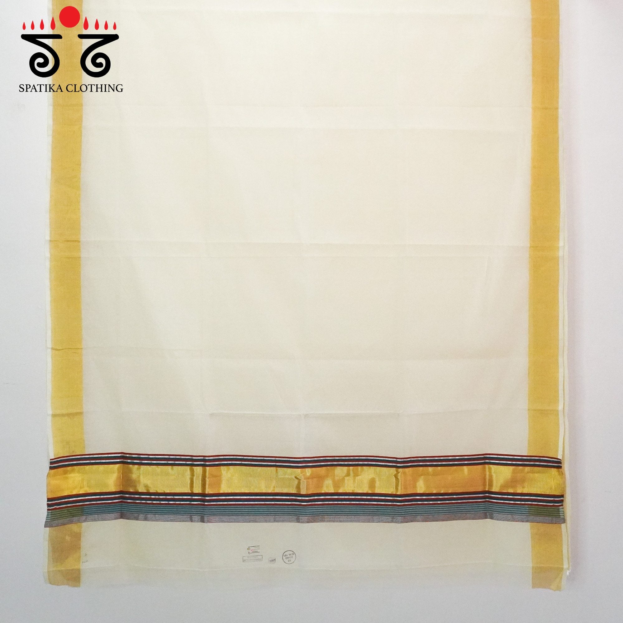 Kerala Kasavu Handloom Cotton Saree