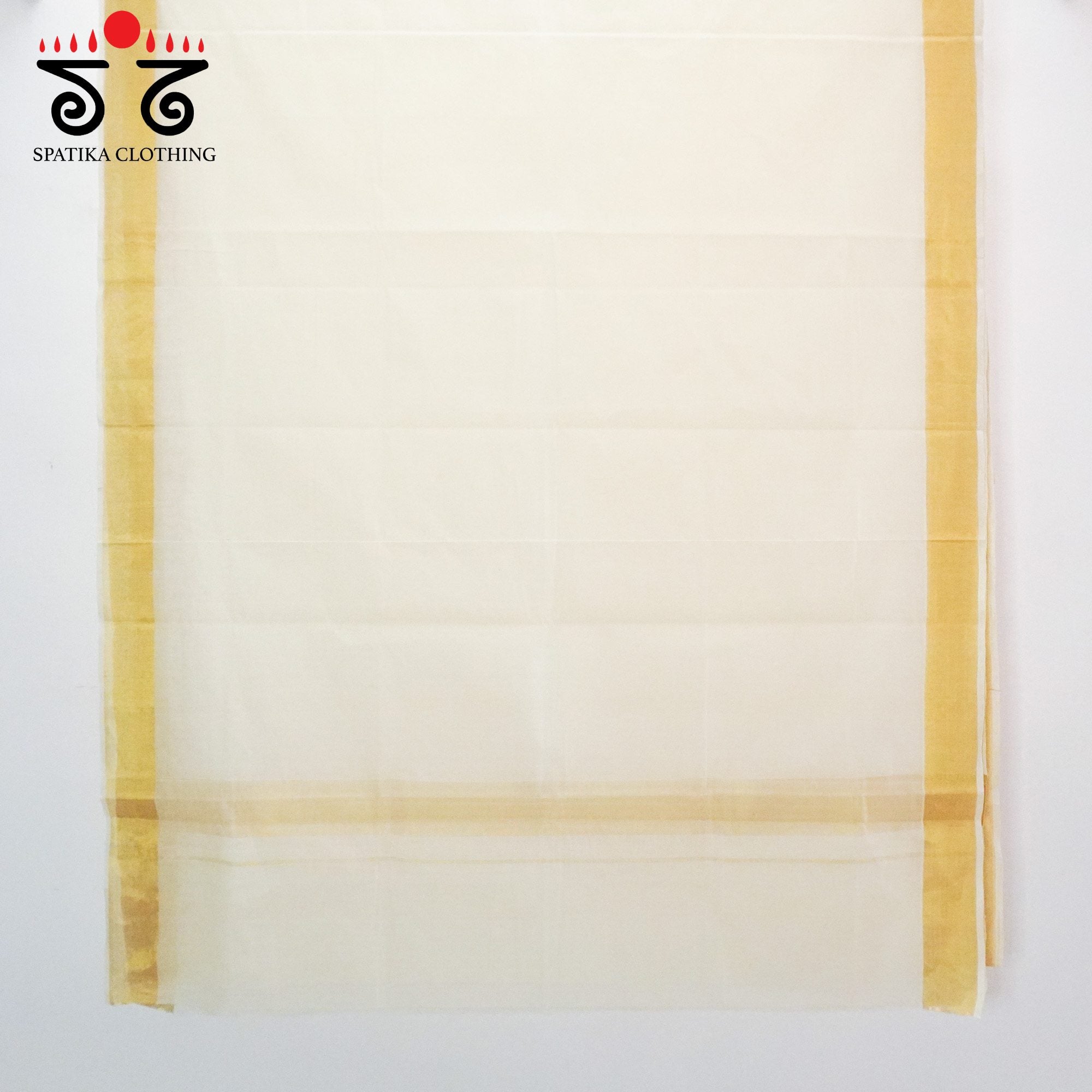 Kerala Kasavu Handloom Cotton Saree