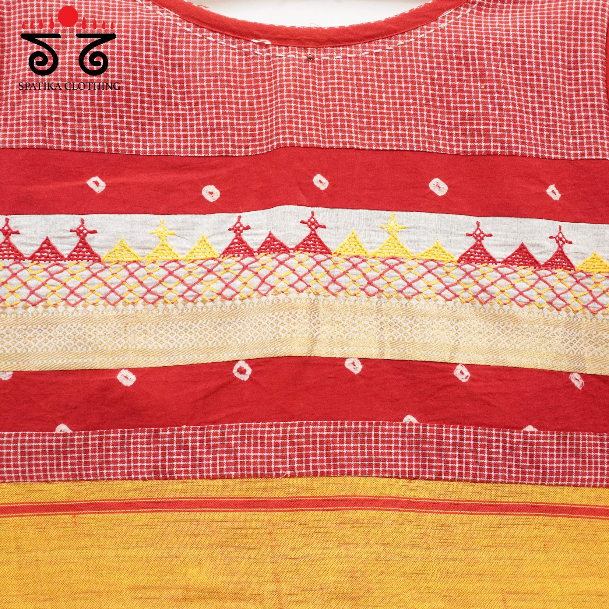 Red Lambani Bandhani Blouse