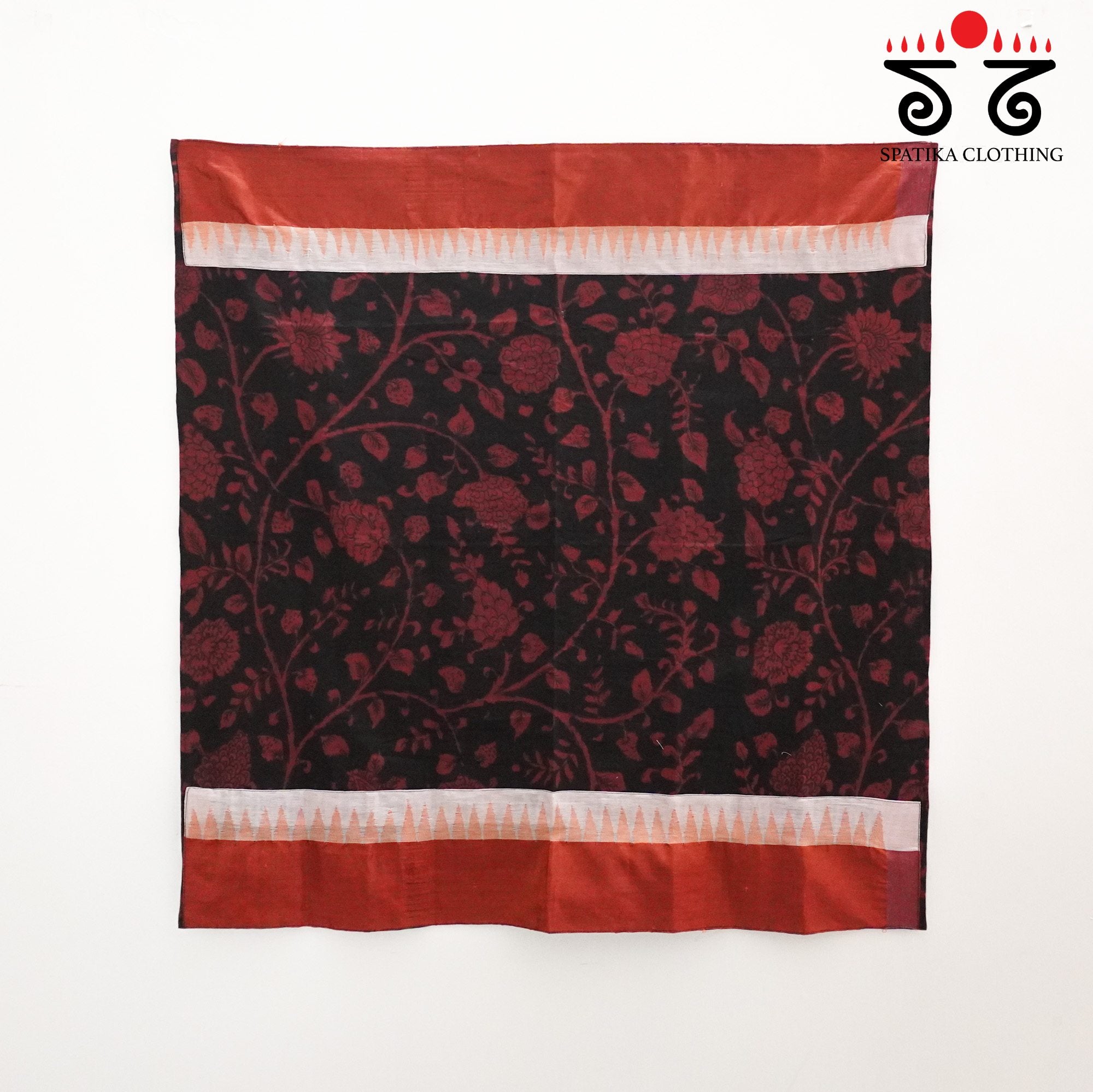 Ponduru Handspun Saree - Pen Kalamkari Blouse