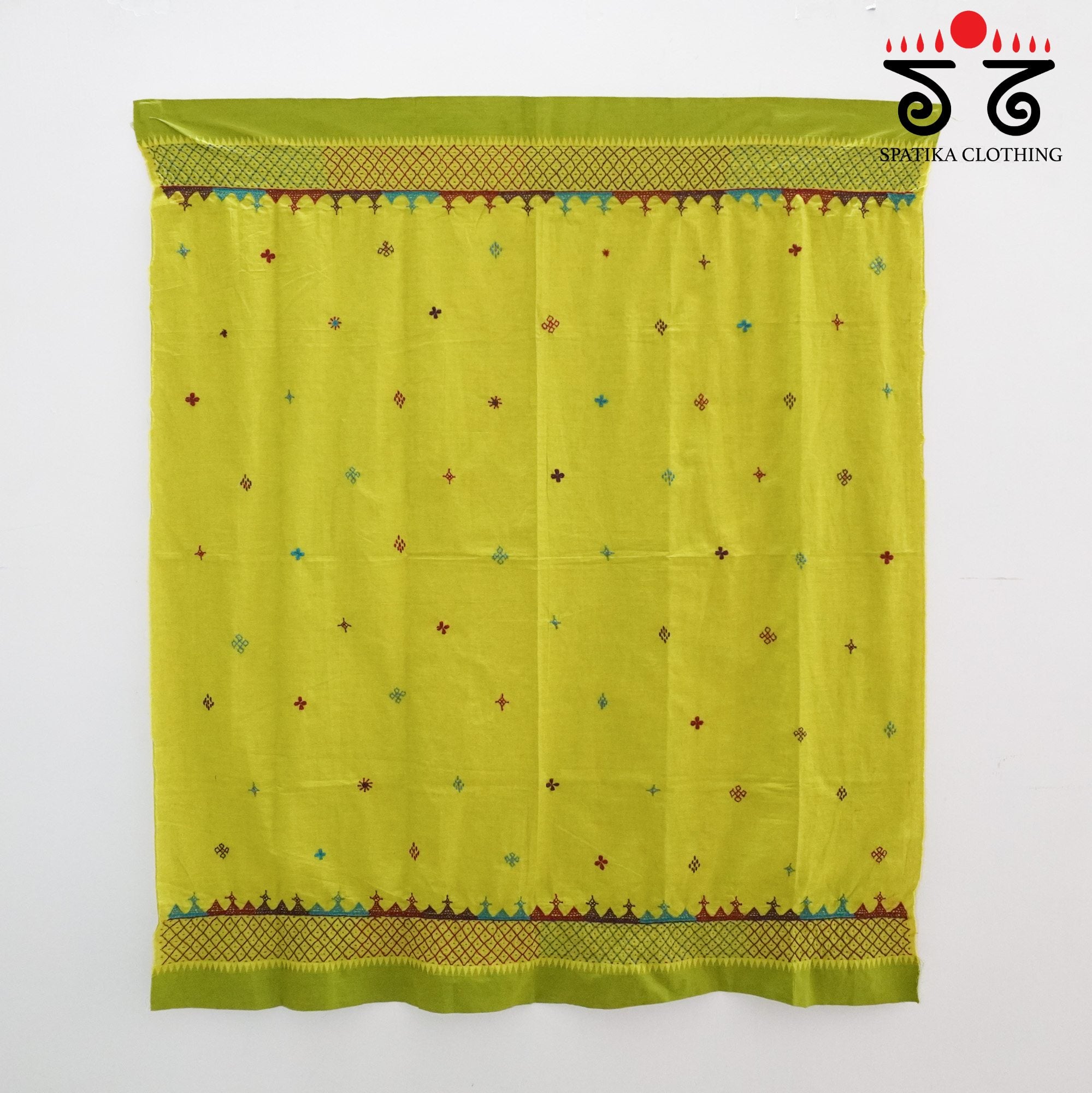Lambani Hand-embroidered Blouse Fabric
