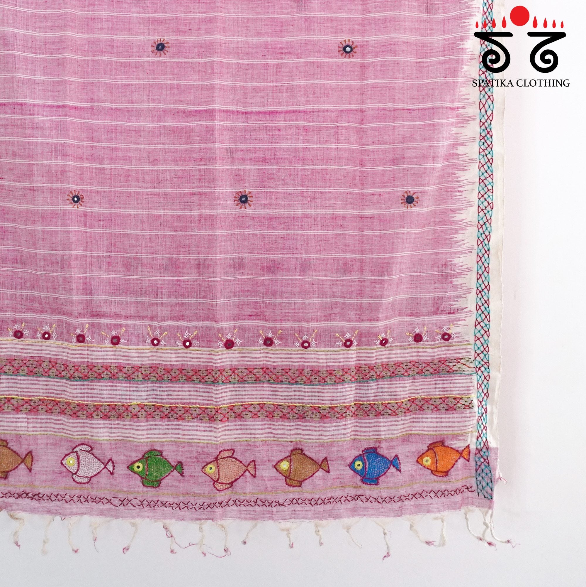 Ponduru Hand Embroidered Dupatta