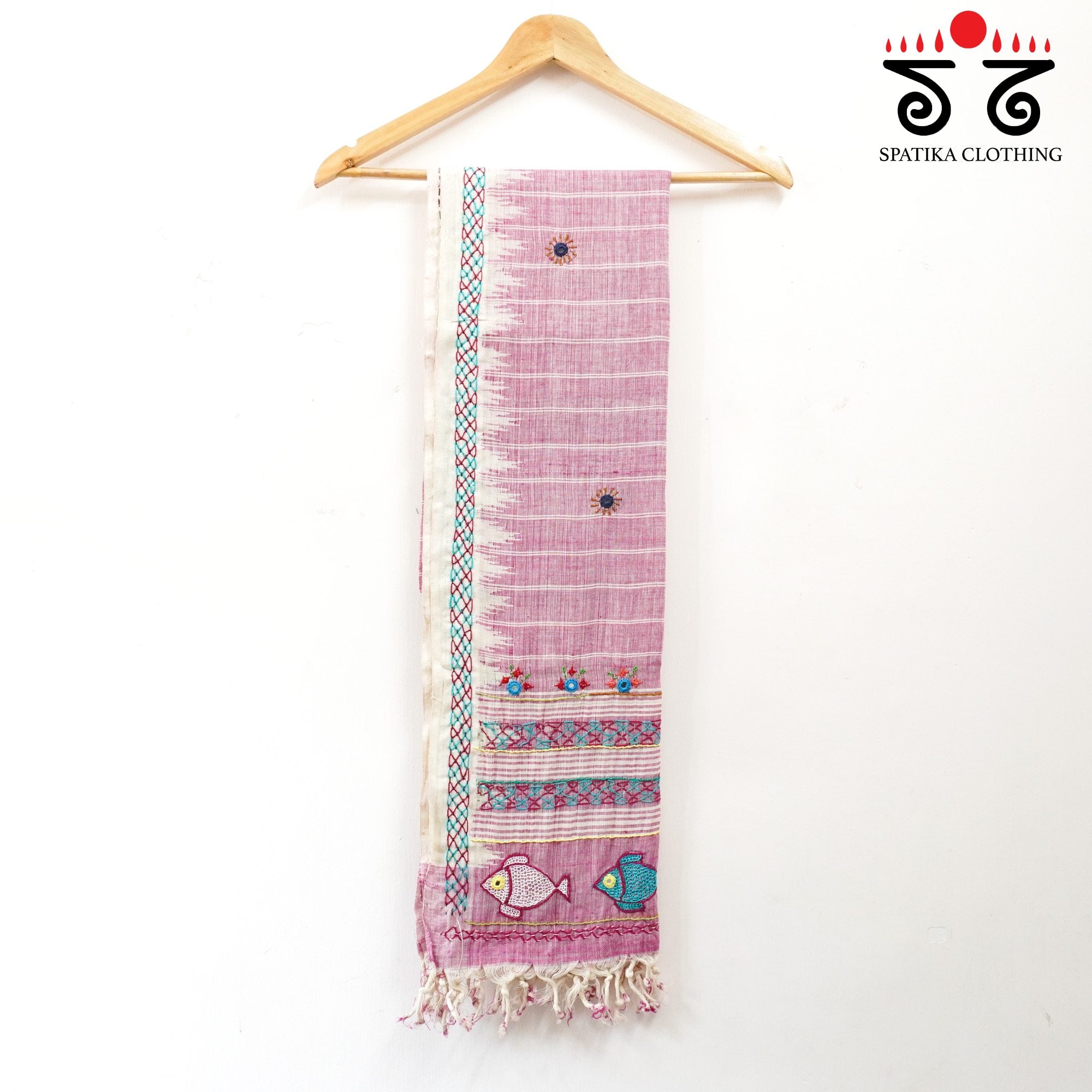 Ponduru Hand Embroidered Dupatta