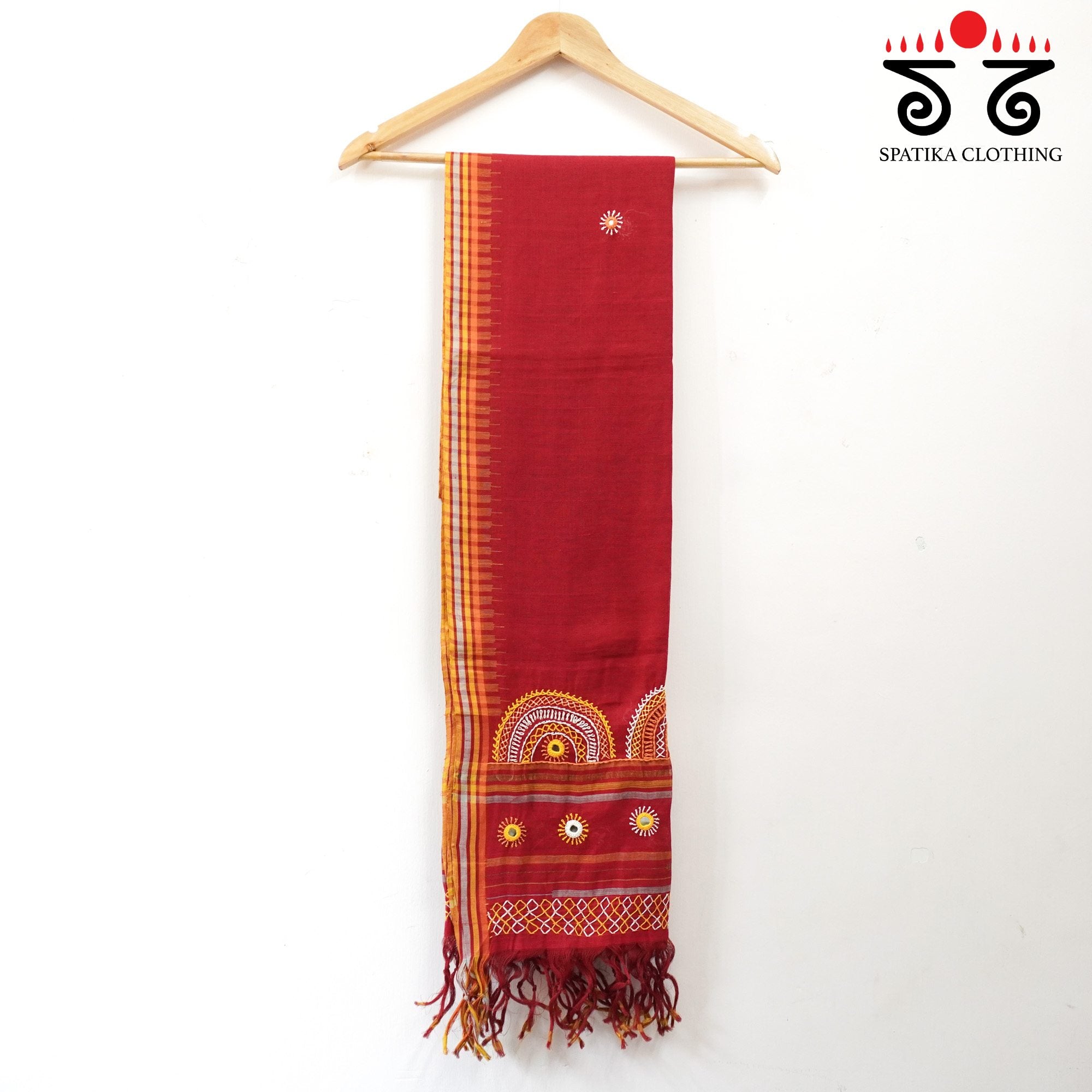 Ponduru Hand Embroidered Dupatta