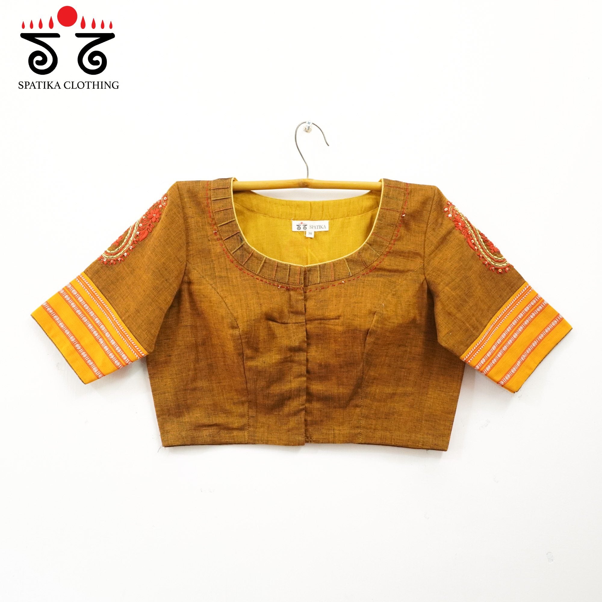 The Ilkal Chikan Blouse - Festive Edit