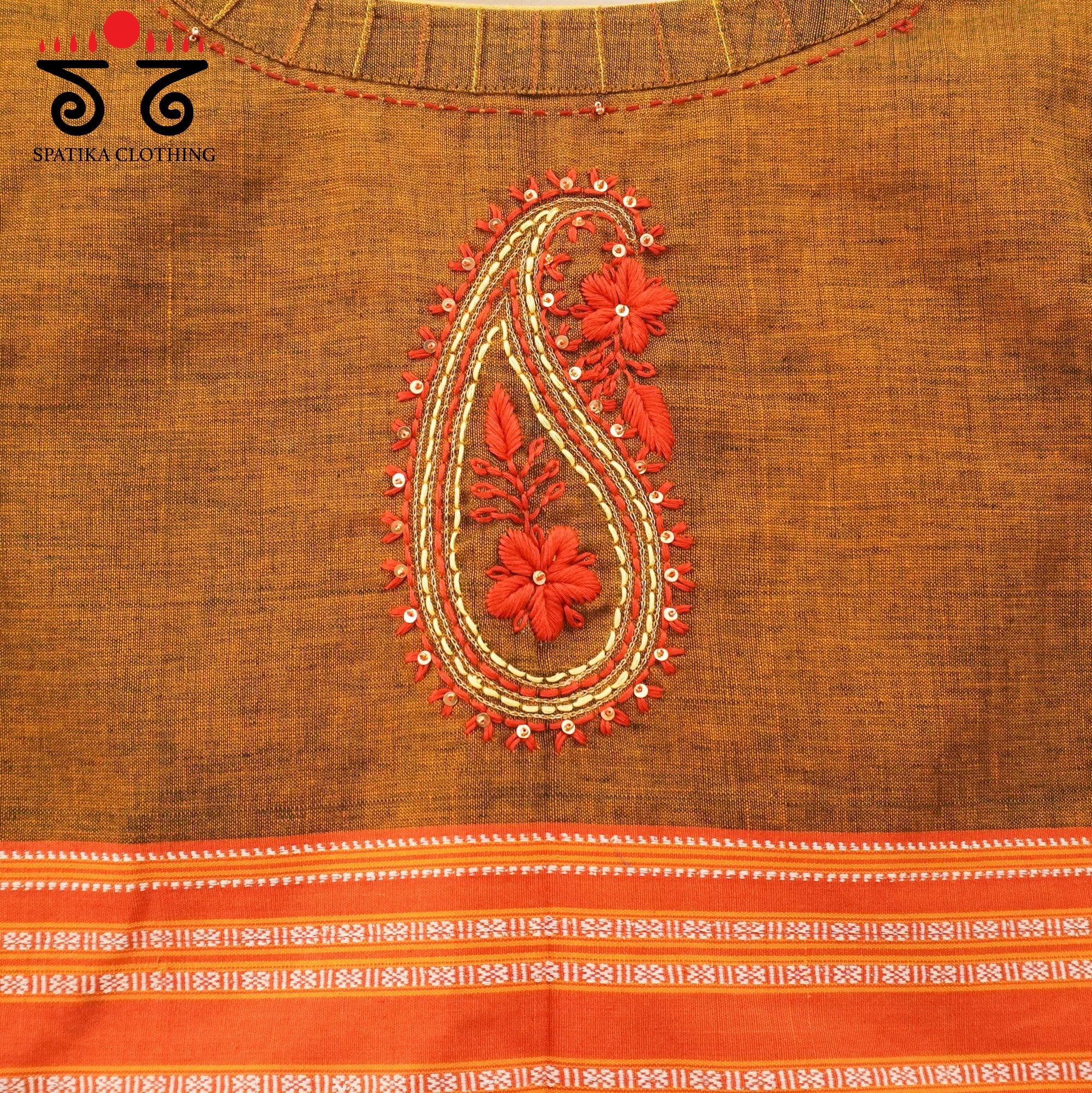 The Ilkal Chikan Blouse - Festive Edit