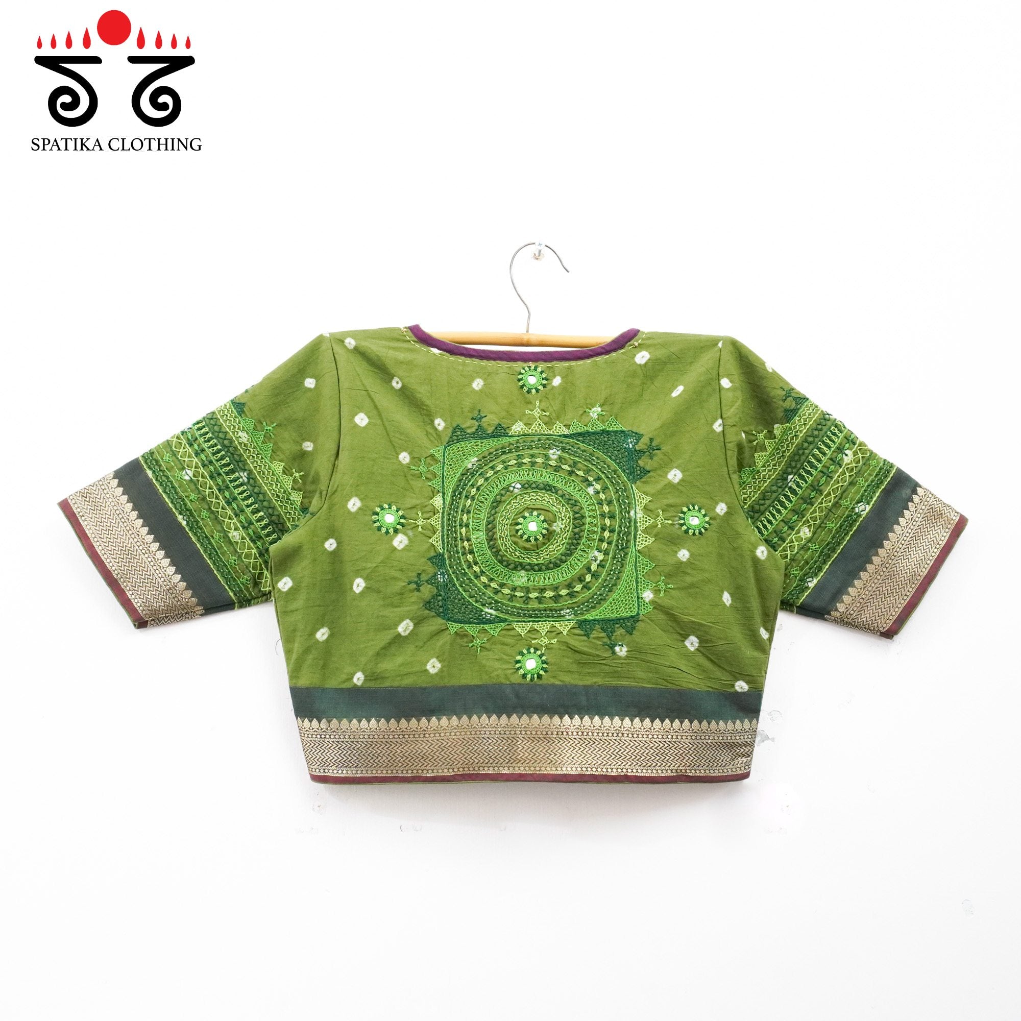 Festive Lambani Bandhani Handcrafted Blouse
