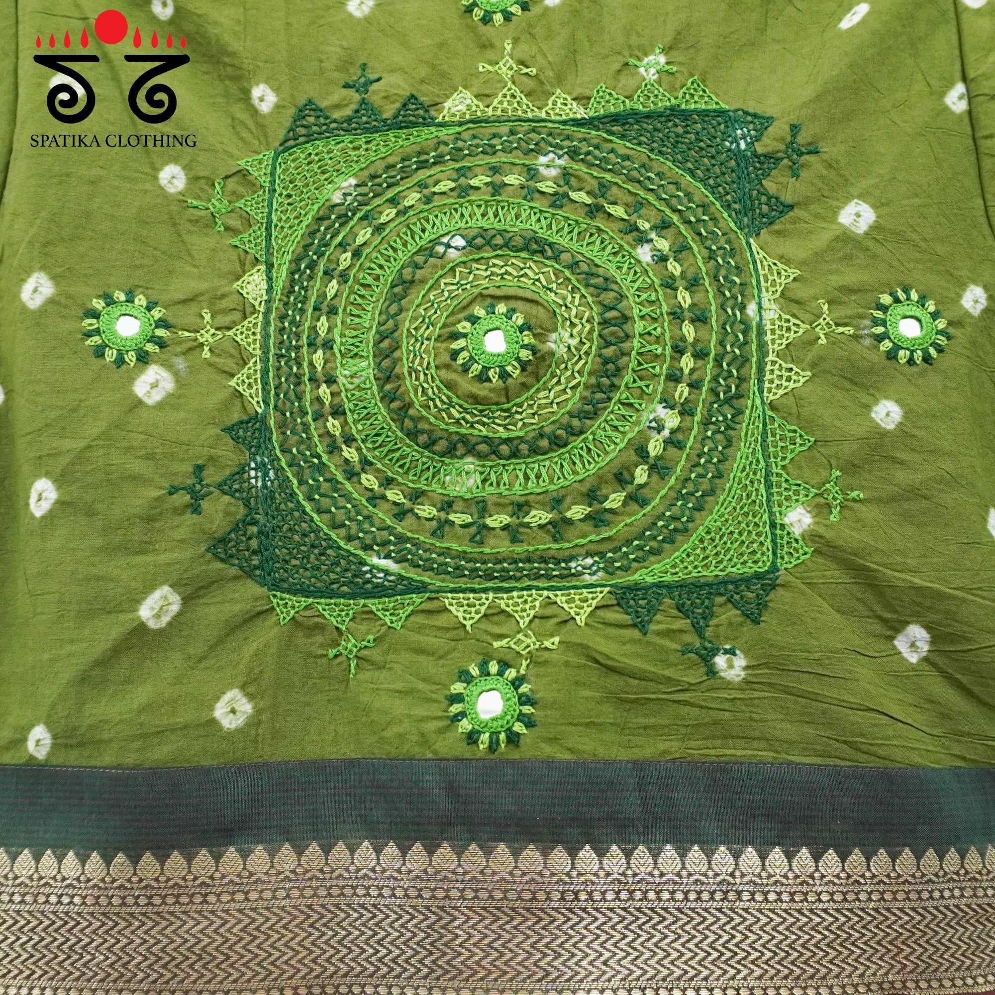 Festive Lambani Bandhani Handcrafted Blouse