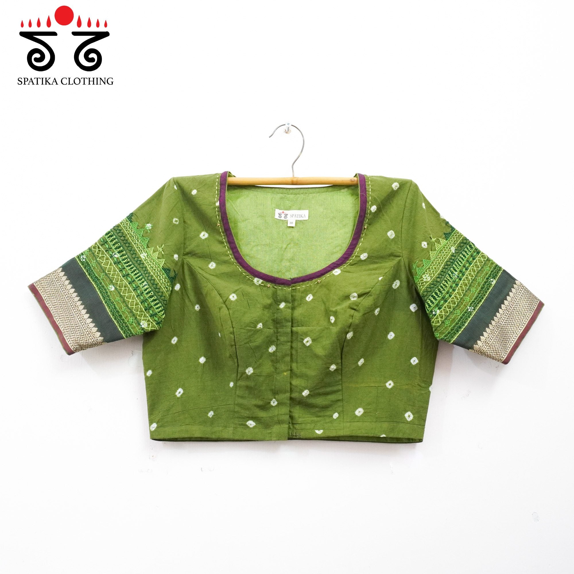 Festive Lambani Bandhani Handcrafted Blouse