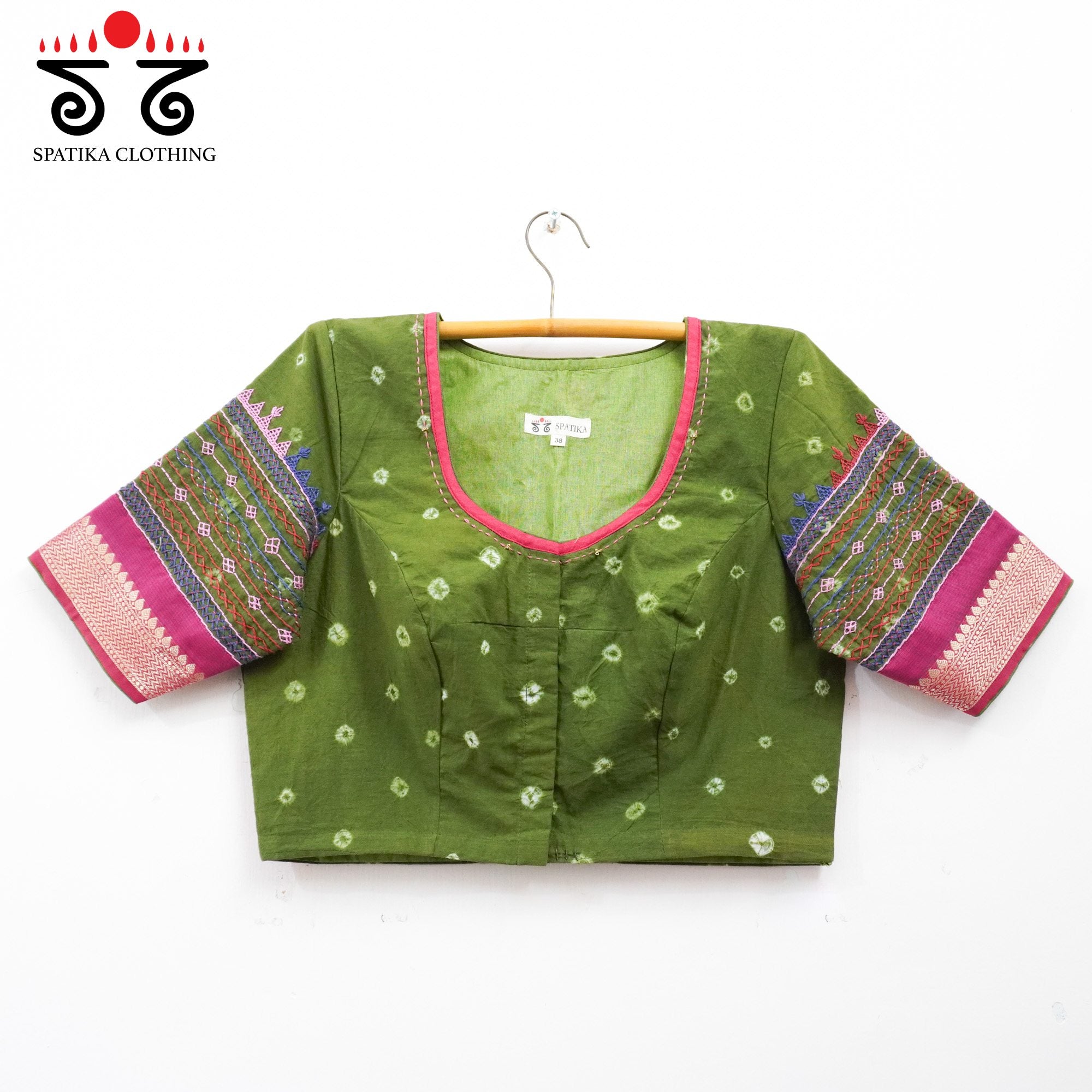 Festive Lambani Bandhani Handcrafted Blouse