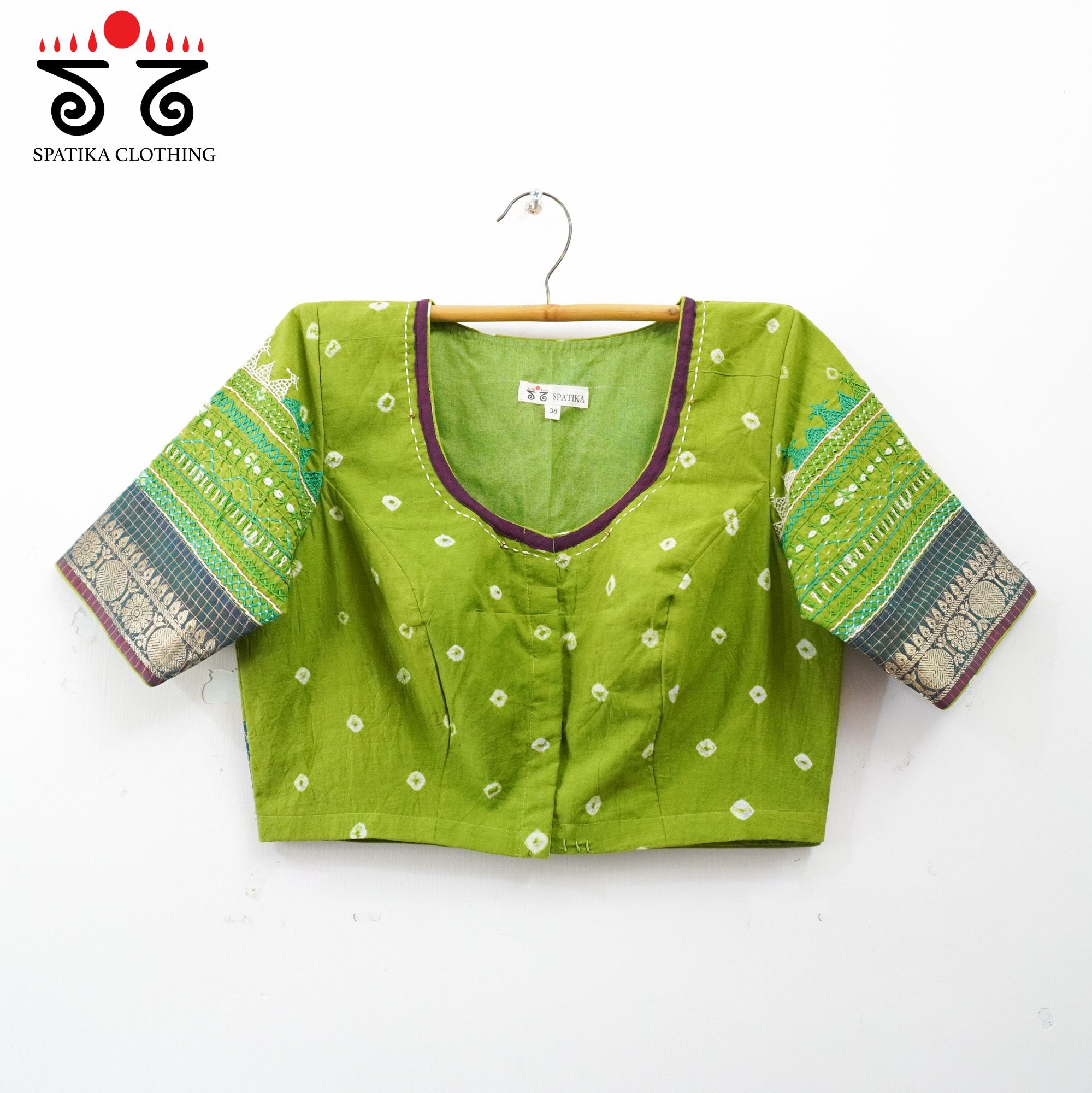 Festive Lambani Bandhani Handcrafted Blouse