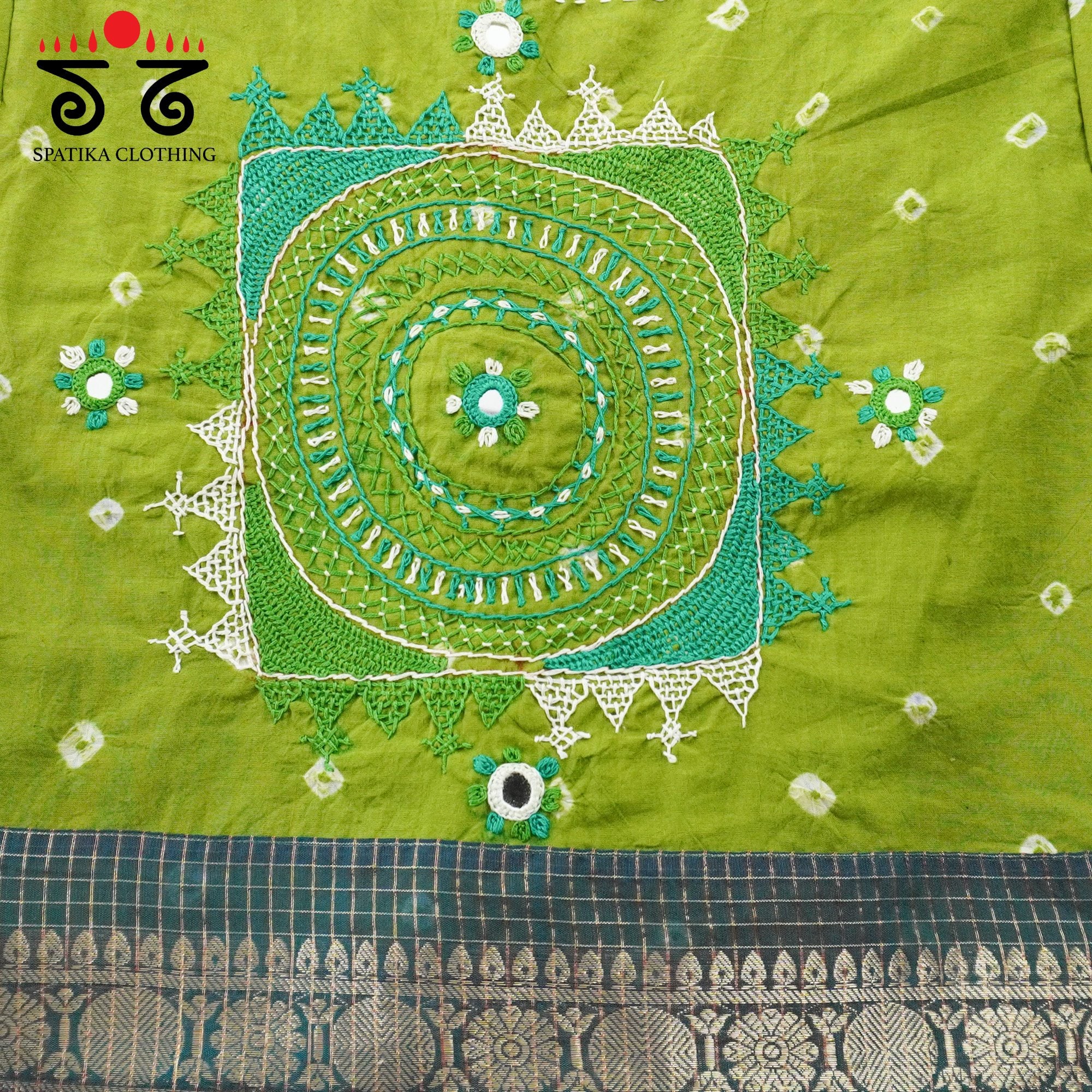 Festive Lambani Bandhani Handcrafted Blouse