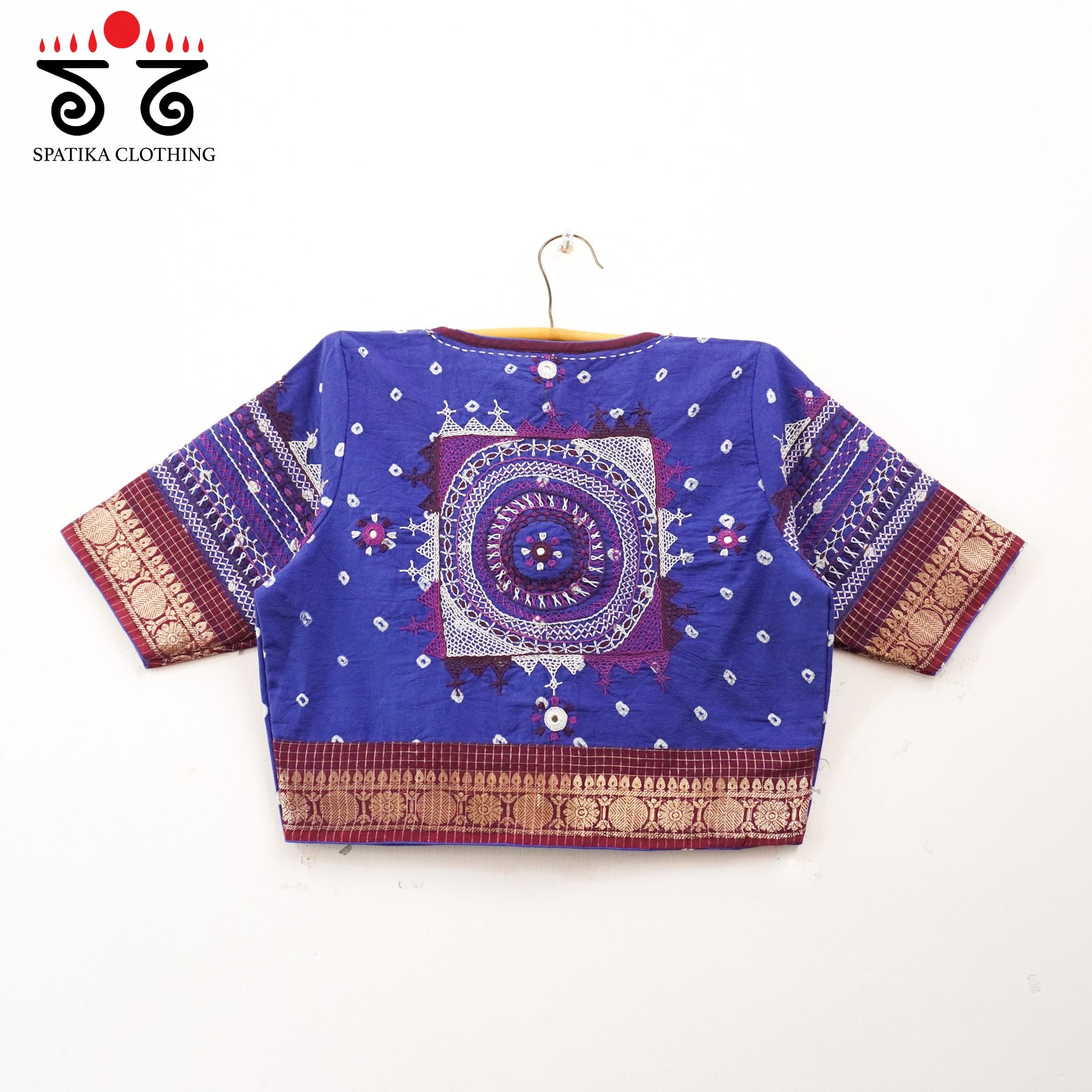 Festive Lambani Bandhani Handcrafted Blouse