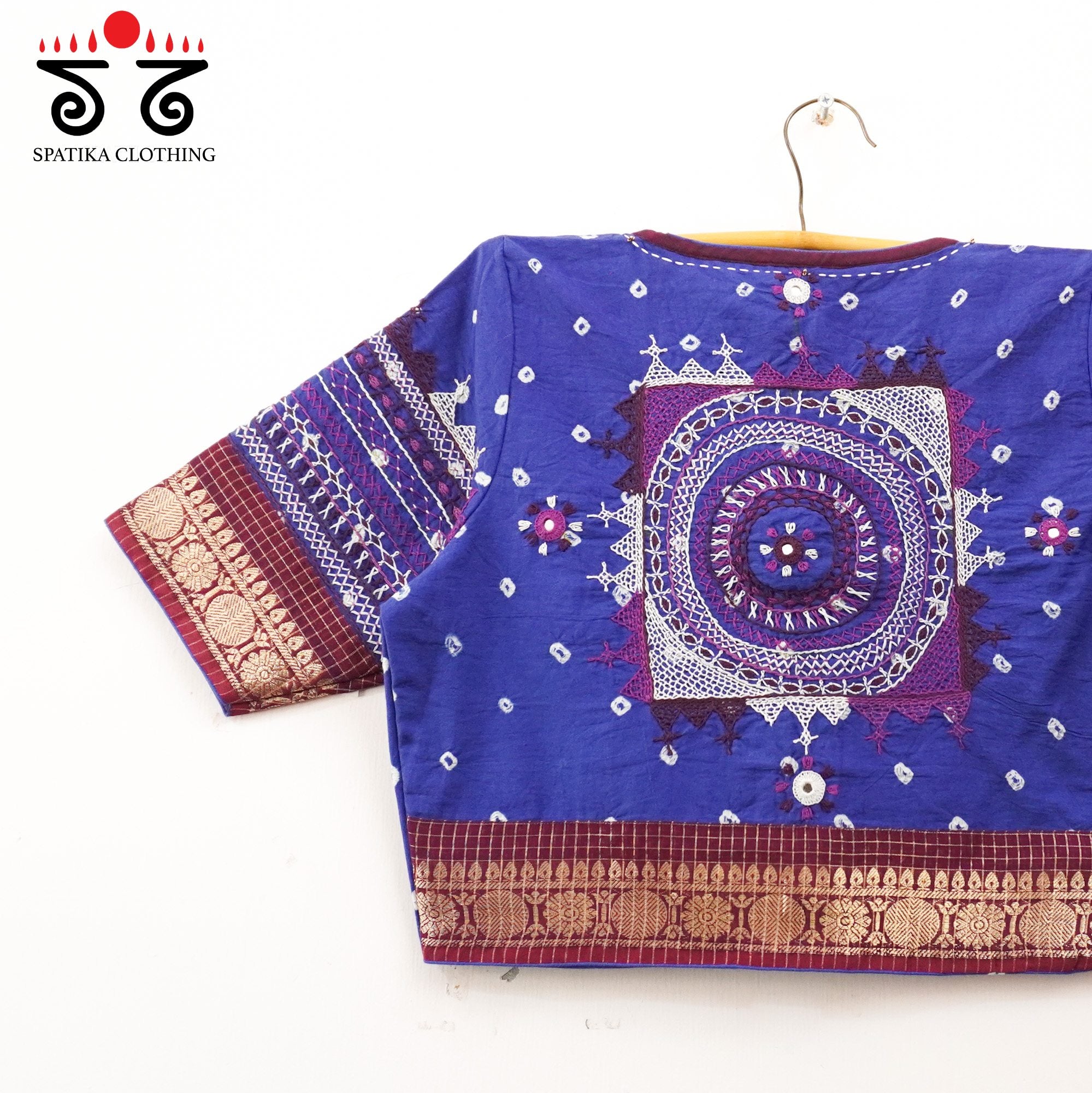 Festive Lambani Bandhani Handcrafted Blouse