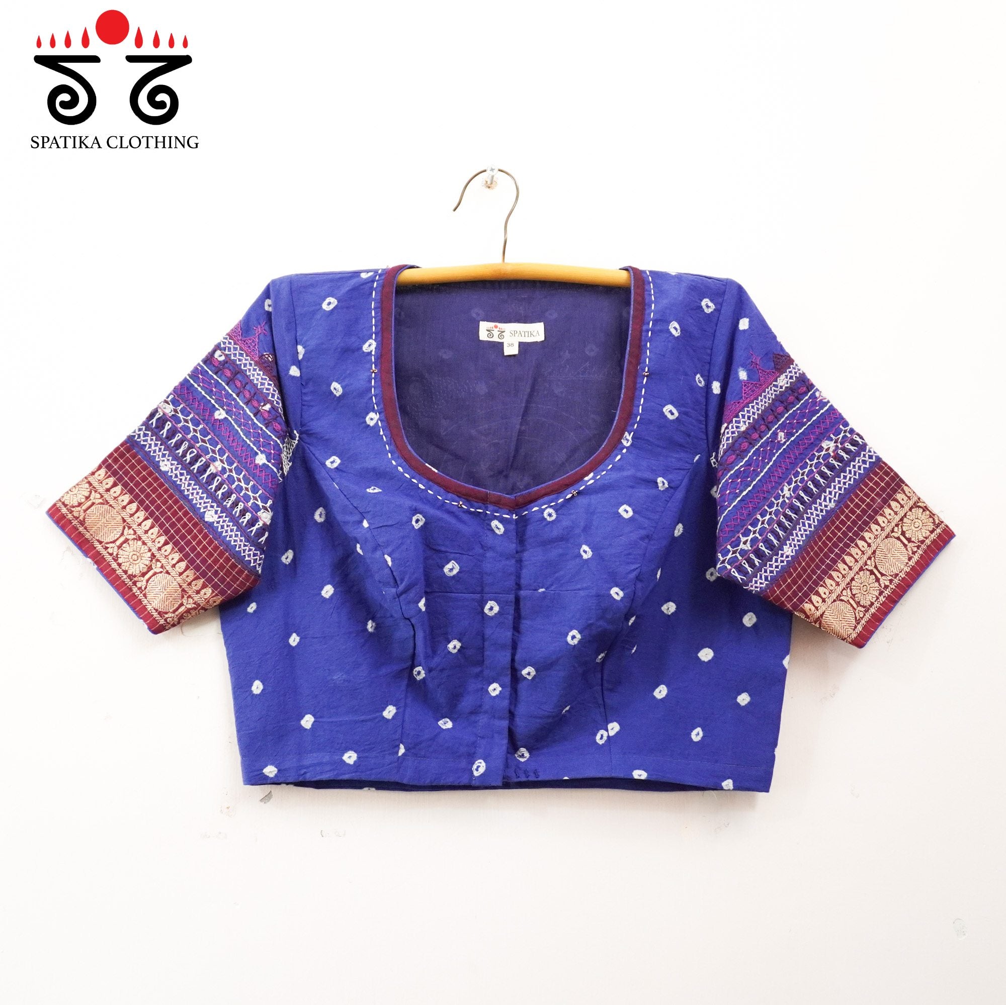 Festive Lambani Bandhani Handcrafted Blouse