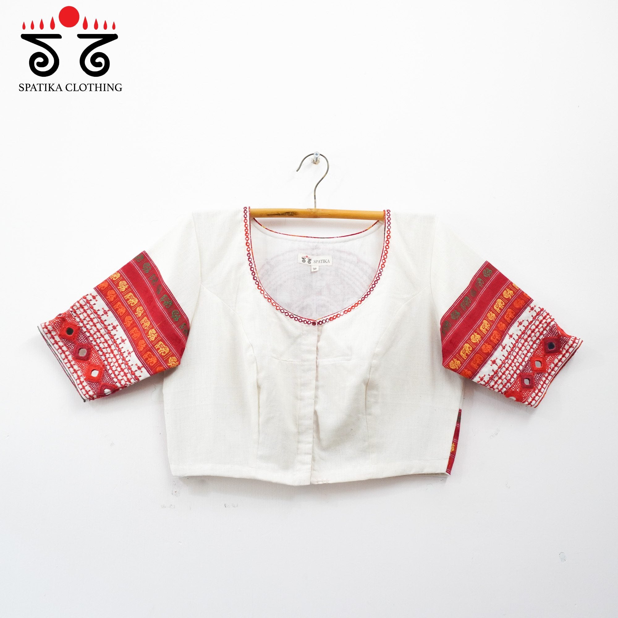 Festive Lambani Khun Handcrafted Blouse