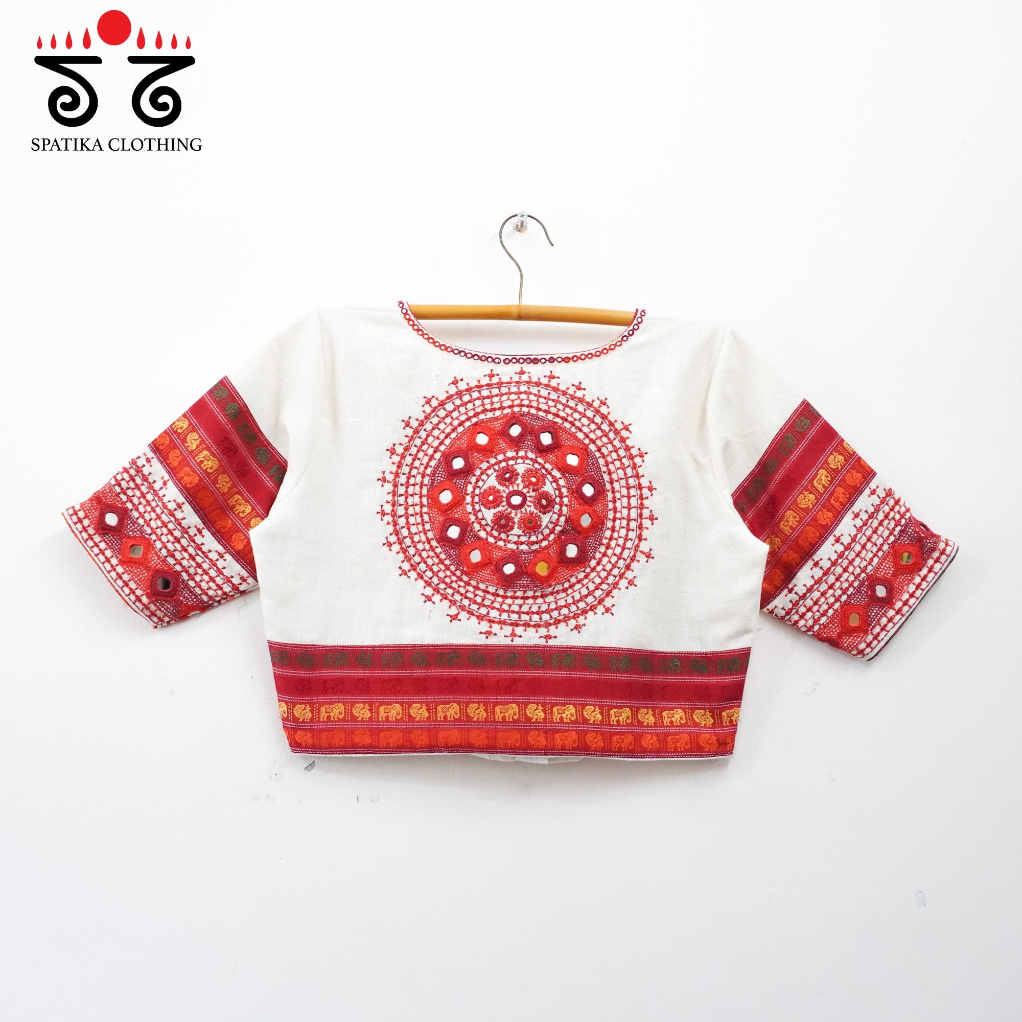 Festive Lambani Khun Handcrafted Blouse