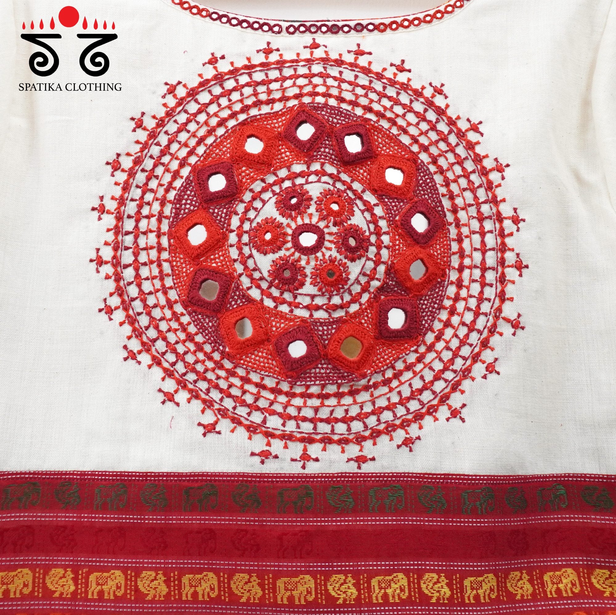 Festive Lambani Khun Handcrafted Blouse