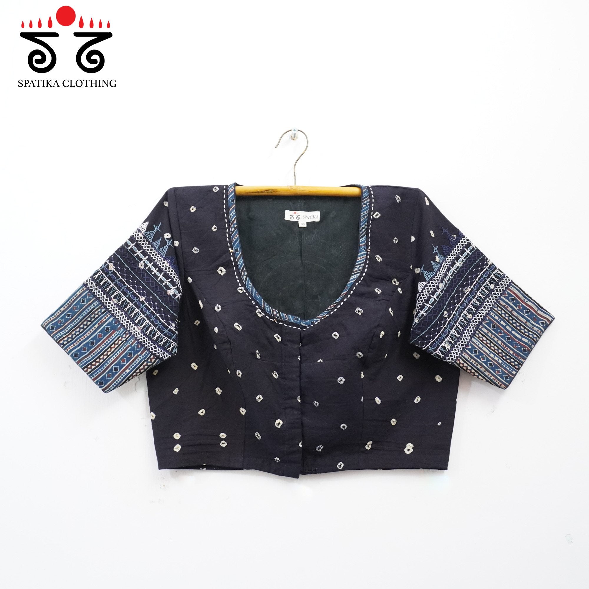 Festive Lambani Bandhani Handcrafted Blouse