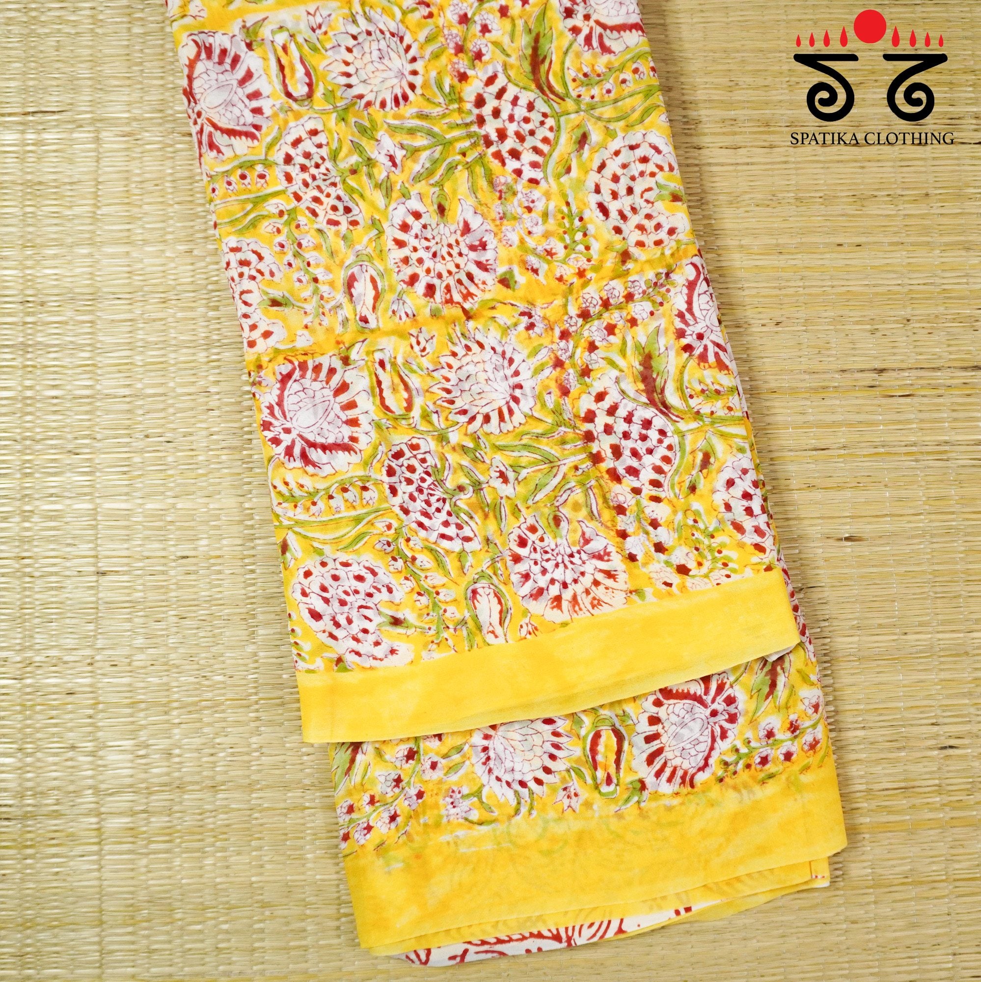 Bagru - Georgette Saree