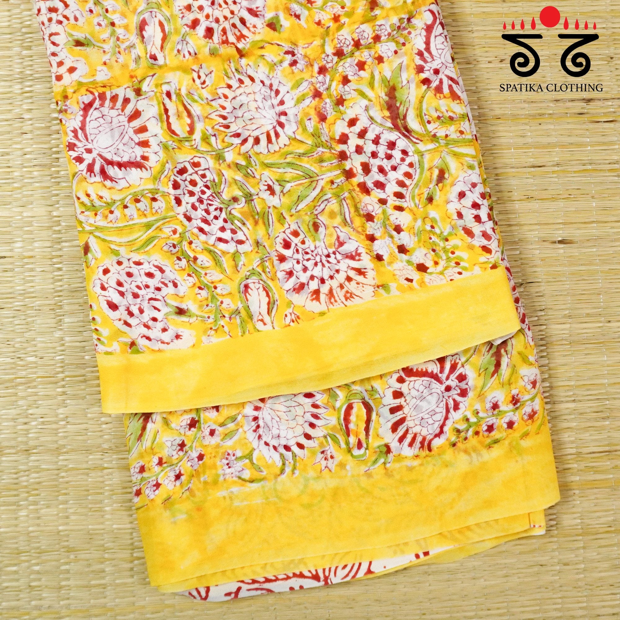 Bagru - Georgette Saree